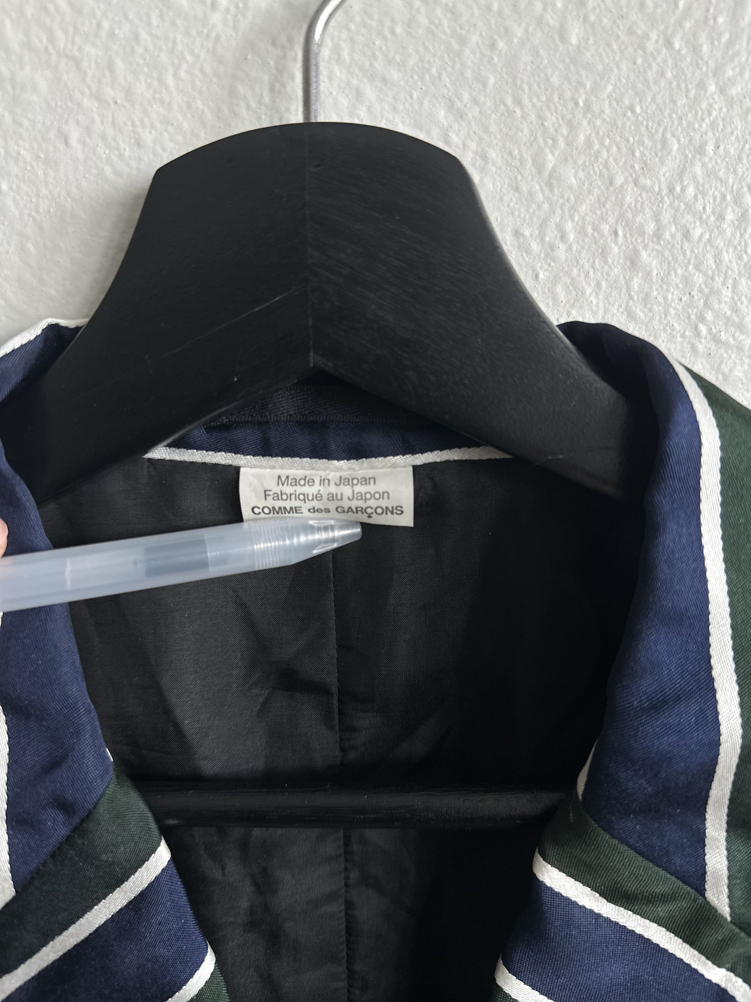 Comme des Garcons CDG striped vest Size 46R - 4 Thumbnail