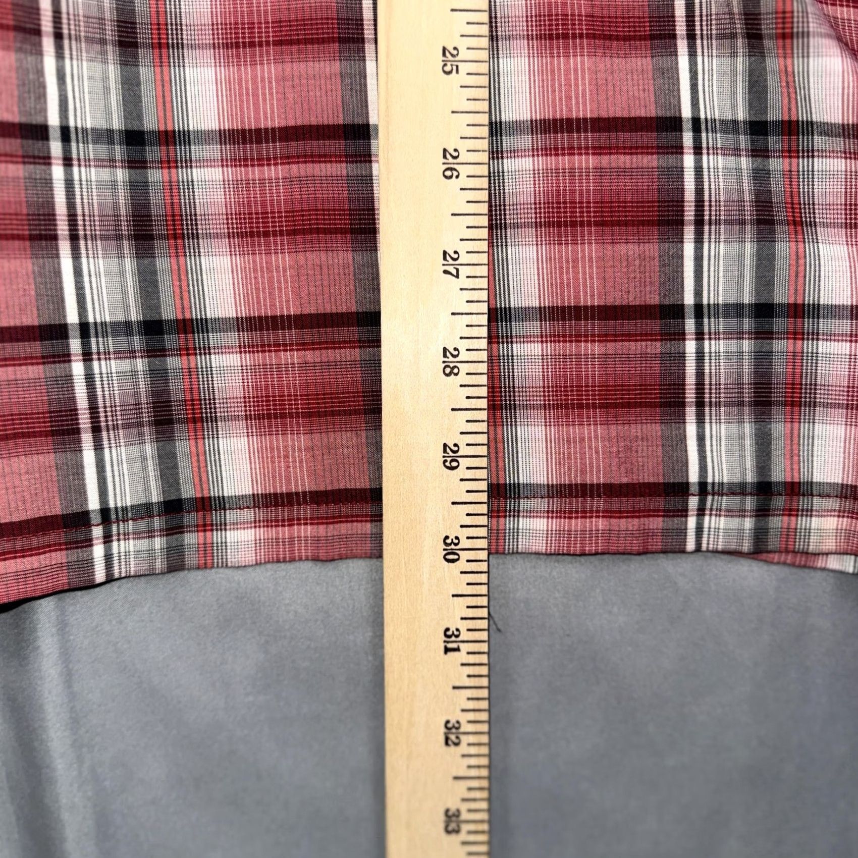 Vintage Kuhl Shirt Mens XL Red Plaid Lightweight Short Sleeve Button Front Casual Size US XL / EU 56 / 4 - 8 Thumbnail