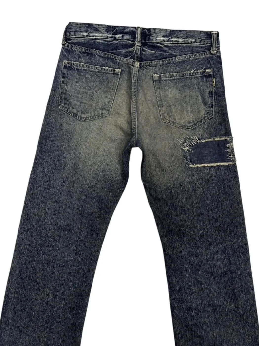 Kapital Kountry Vintage Boro Patchwork Jeans OMNIGOD Denim Kapital Design Size US 30 / EU 46 - 6 Thumbnail