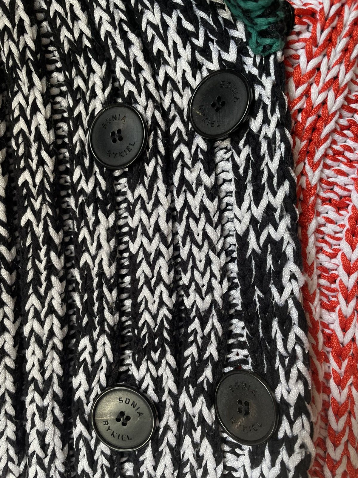 Sonia Rykiel Sonia Rykiel Chunky Crochet Cardigan - 2018 Resort Size L / US 10 / IT 46 - 2 Thumbnail