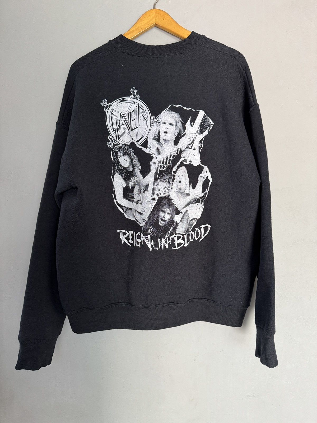 Band Tees Vintage SLAYER crewneck Size US L / EU 52-54 / 3 - 4 Thumbnail