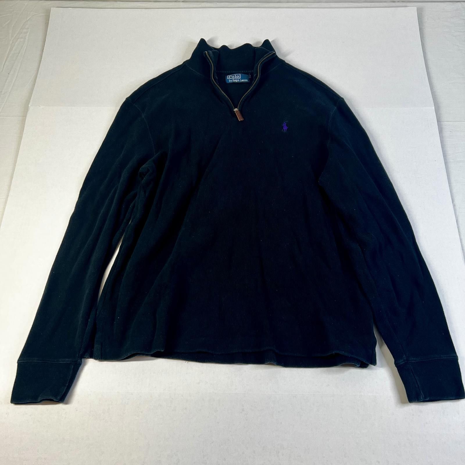 Polo Ralph Lauren Polo Ralph Lauren Men’s Half Zipper Sweater Purple Horse Size US M / EU 48-50 / 2 - 1 Thumbnail