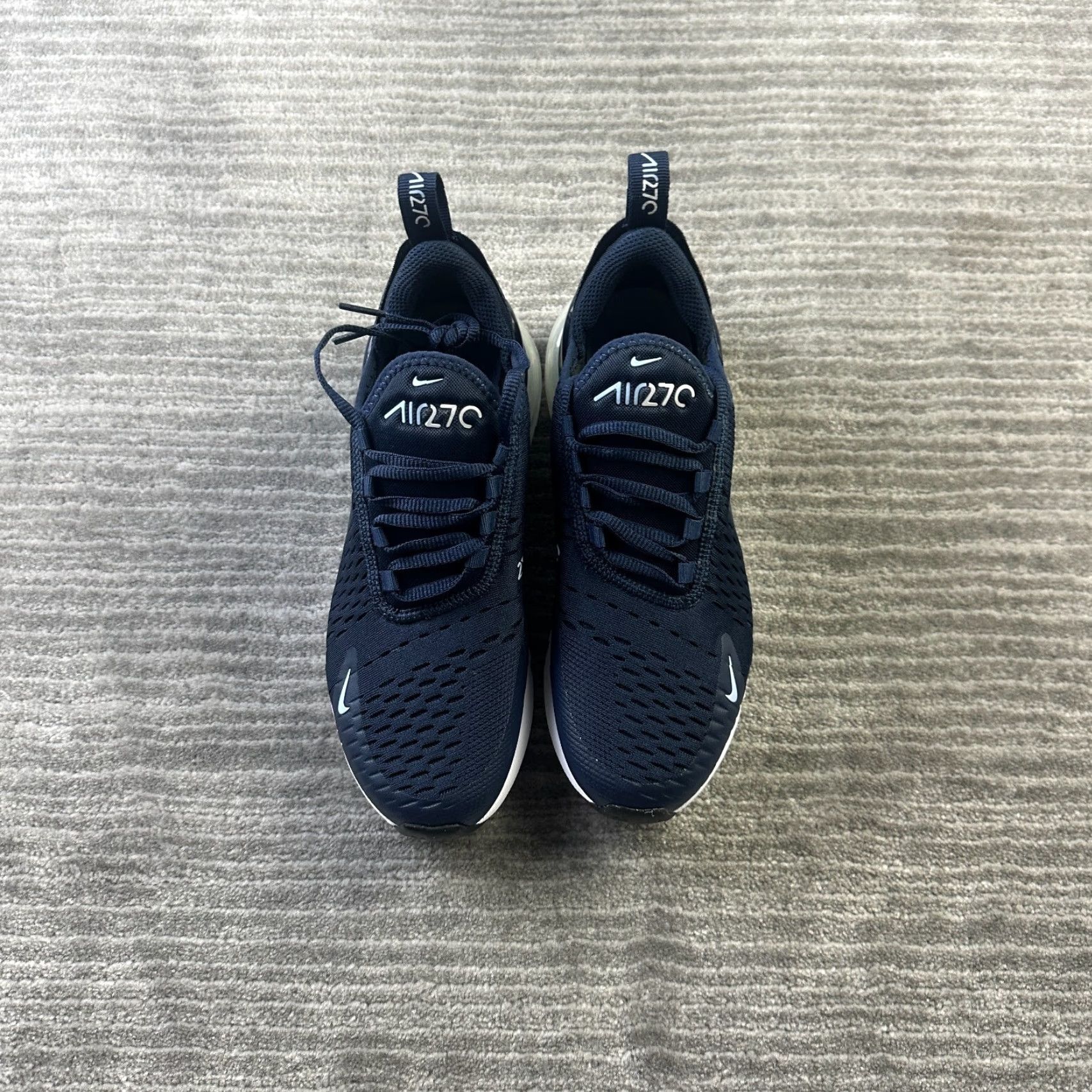 Nike Nike Air Max 270 GS Blue Obsidian5 Sneakers 4.5Y Women's 6 943345-407 Size US 4.5 / IT 34.5 - 3 Thumbnail