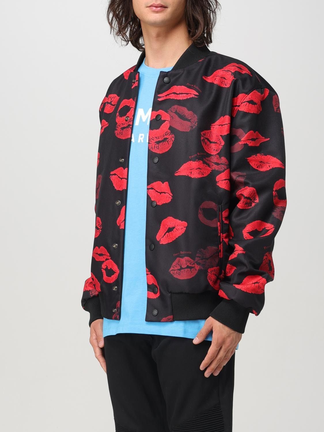 Balmain o1mt1gz0126 Reversible Kiss Print Nylon Bomber Jacket Black Size US S / EU 44-46 / 1 - 3 Thumbnail