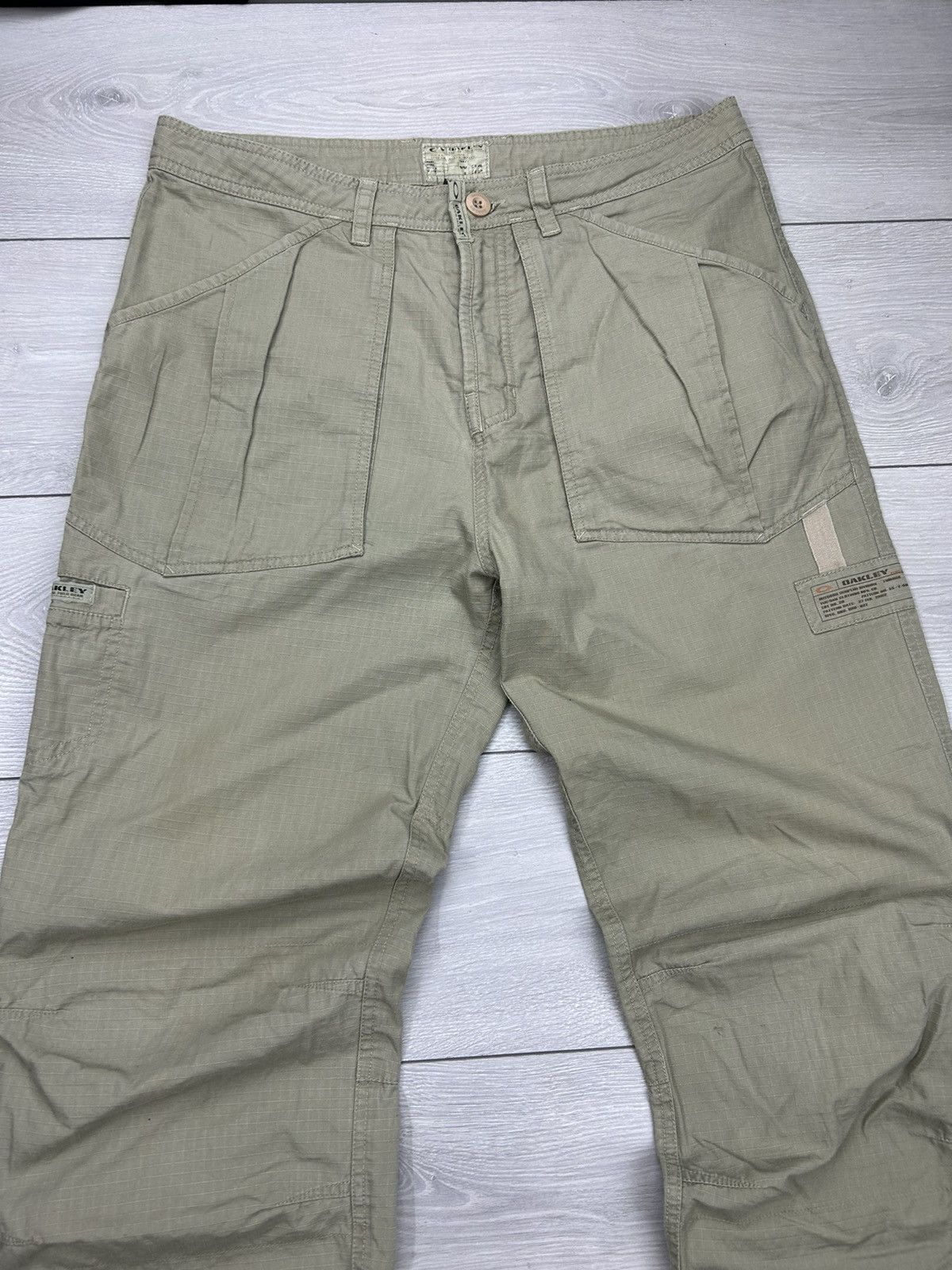 Oakley × Vintage Oakley Vintage Cargo Military Pant Size 34 Size US 34 / EU 50 - 4 Thumbnail