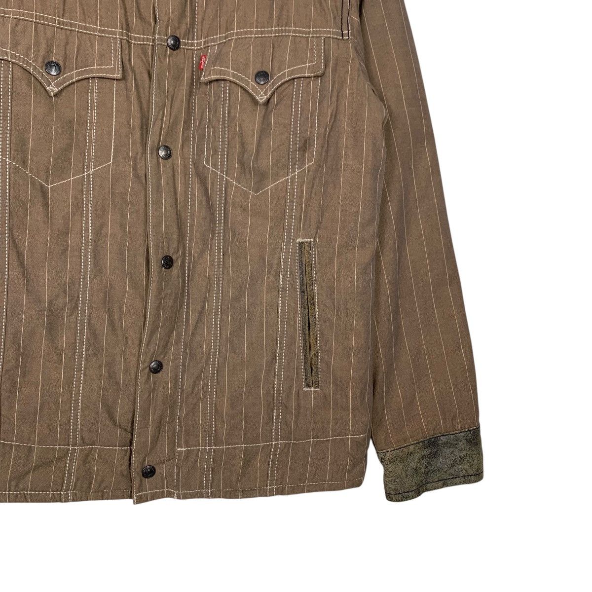 Levi's LEVIS REDLOOP 4 Pocket Striped Western Jacket #2517-C114 Size US L / EU 52-54 / 3 - 4 Thumbnail