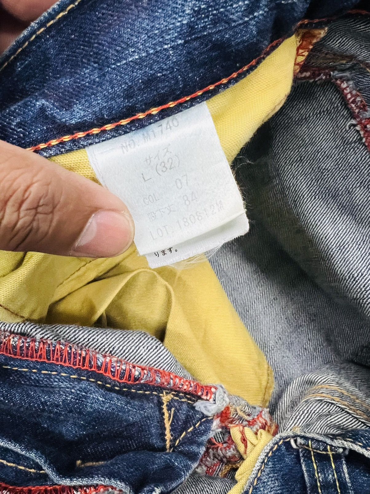 Japanese Brand × Vintage Vintage Blueway Flared Union Made Jeans Size US 32 / EU 48 - 9 Thumbnail