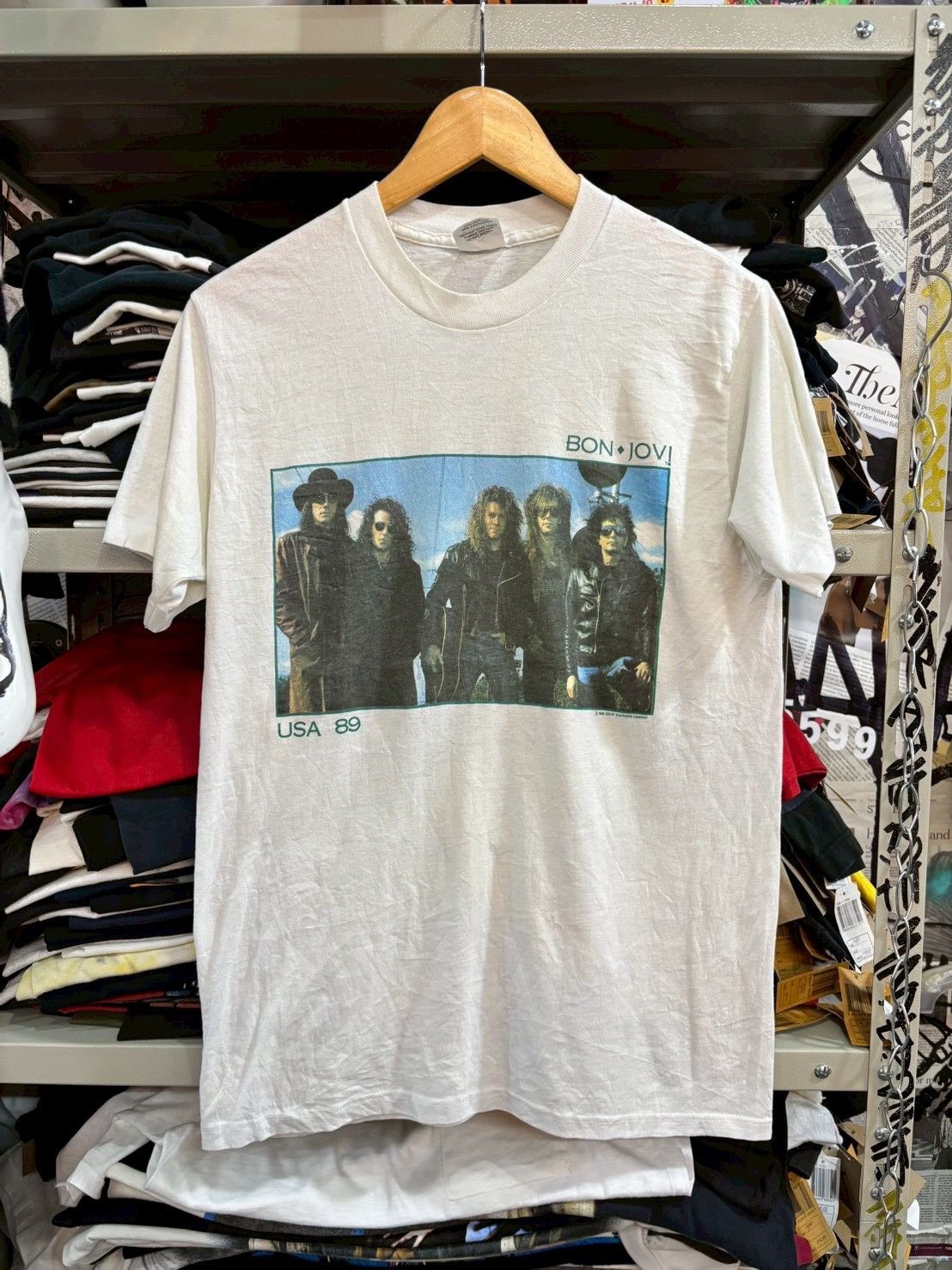 Band Tees Bon Jovi 1989’s Size US L / EU 52-54 / 3 - 1 Thumbnail