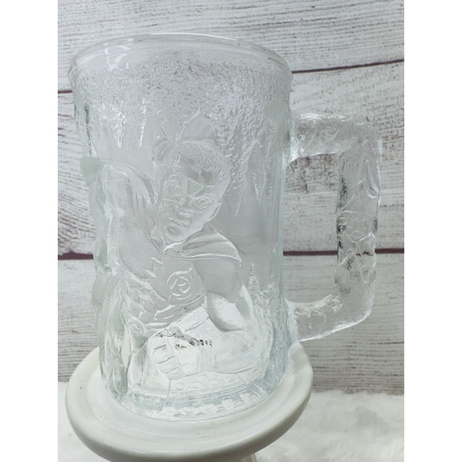 Other McDonalds Batman Forever "ROBIN" Vintage Glass Coffee Mug Cu Size ONE SIZE - 2 Thumbnail