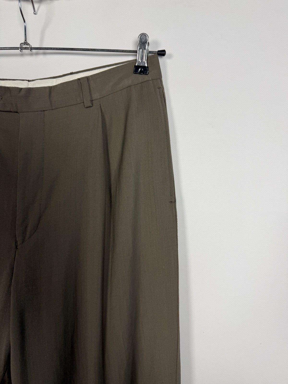 Yves Saint Laurent Yves Saint Laurent Wool Pants Chino Trousers YSL Vintage S48 Size US 32 / EU 48 - 2 Thumbnail