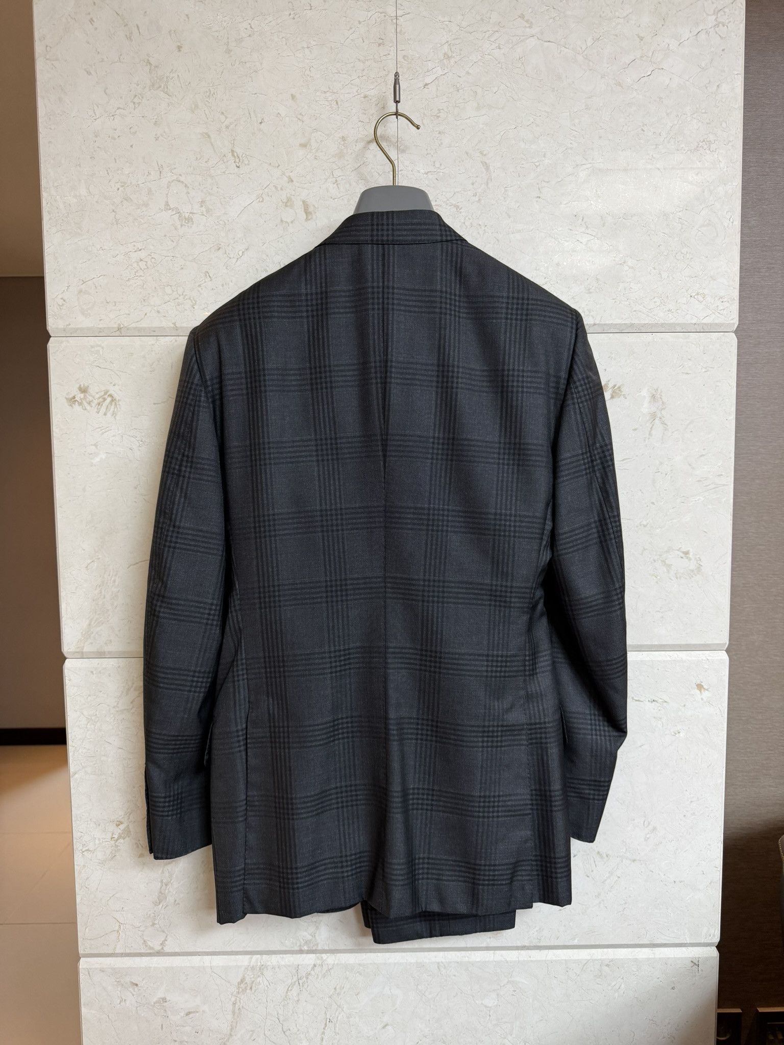 Tom Ford TOM FORD O’Connor Fit Grey Wool Glen Check Suit 38R Size 38R - 2 Thumbnail