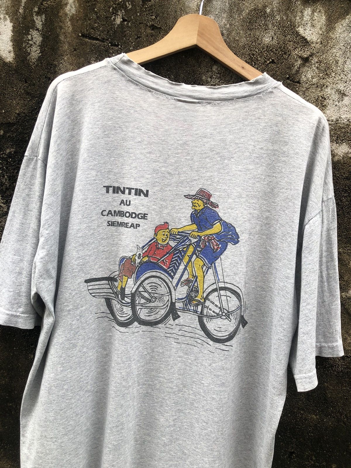 Cartoon Network × Vintage Vintage Tintin Adventure Tshirt Distressed Size US XL / EU 56 / 4 - 1 Thumbnail