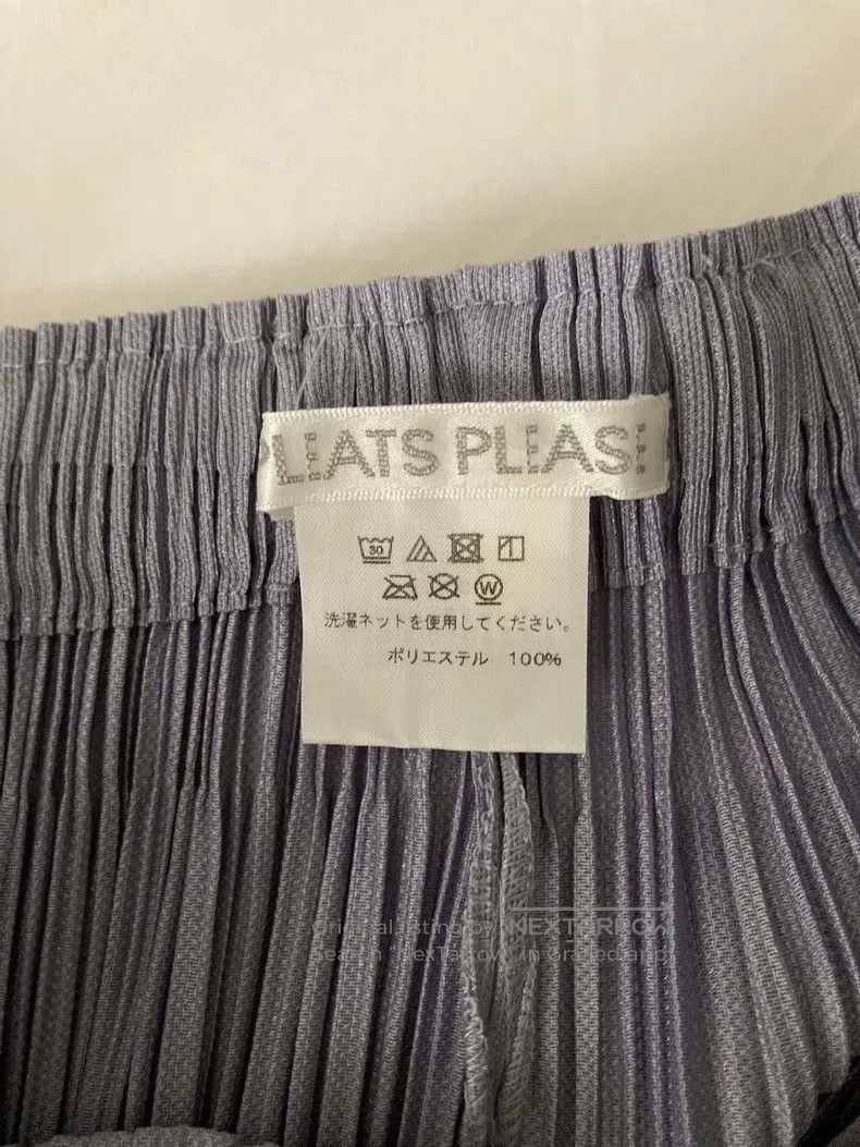 Issey Miyake Issey Miyake size:3 Blue Pants Size 31" - 2 Thumbnail