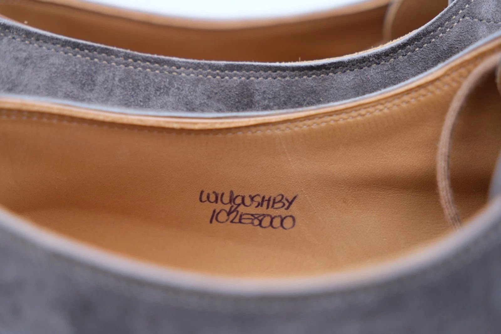 John Lobb New John Lobb Willoughby Suede EU 44.5 UK 10.5 / US 11.5 Size US 11.5 / EU 44-45 - 4 Thumbnail