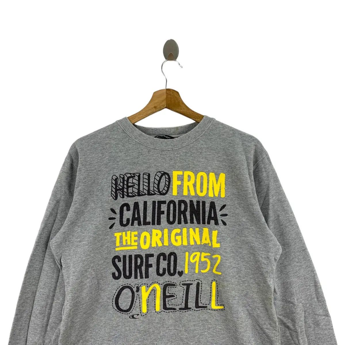O'Neill ONEILL SURFING LONGBOARD Hello From California Sweatshirt Size XL / US 12-14 / IT 48-50 - 3 Thumbnail