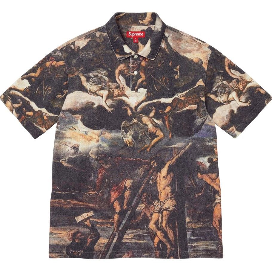 Supreme Supreme Heavenly Silk Polo Tee (Large) | Grailed
