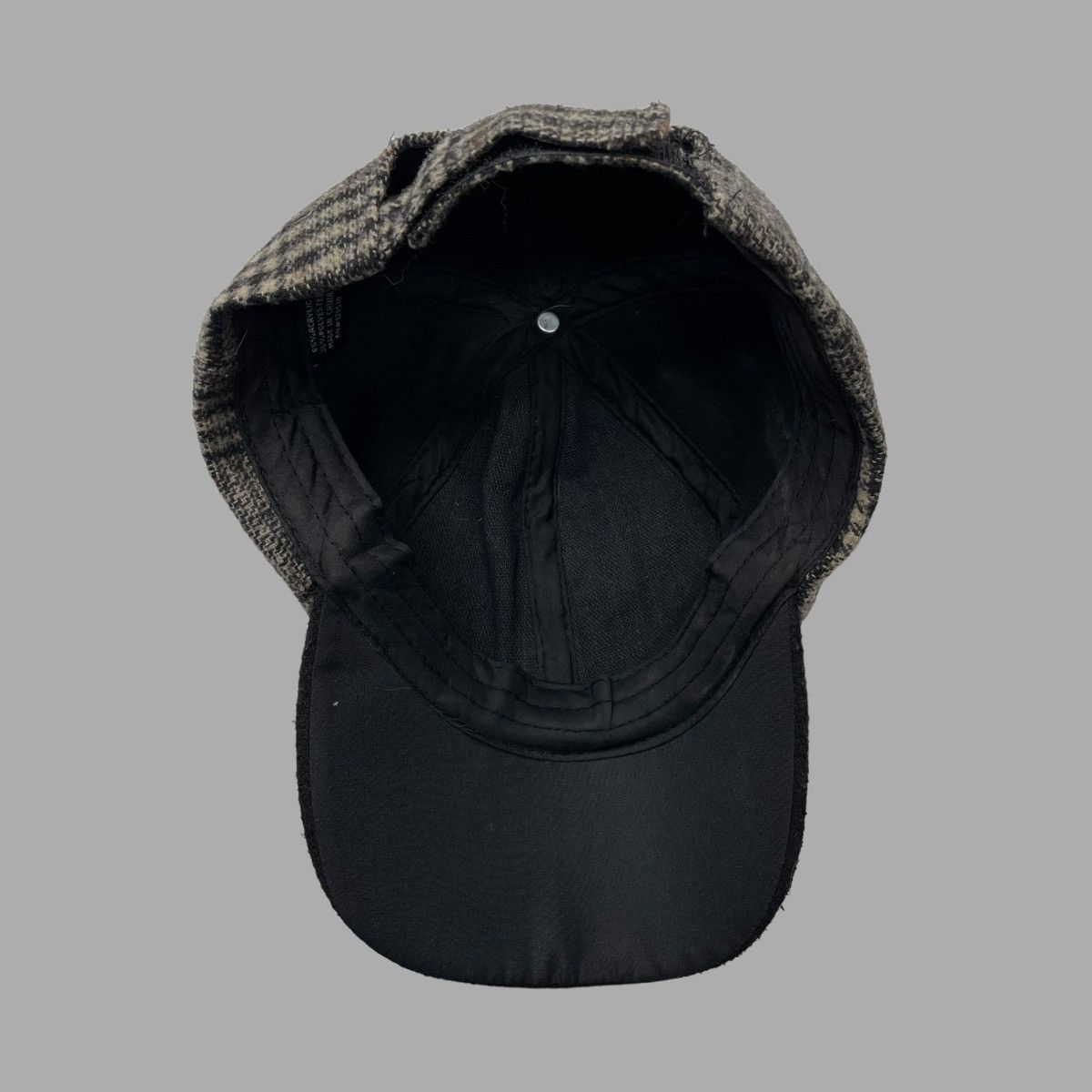 Vintage Vintage 1990s wool plaid hat Size ONE SIZE - 4 Thumbnail