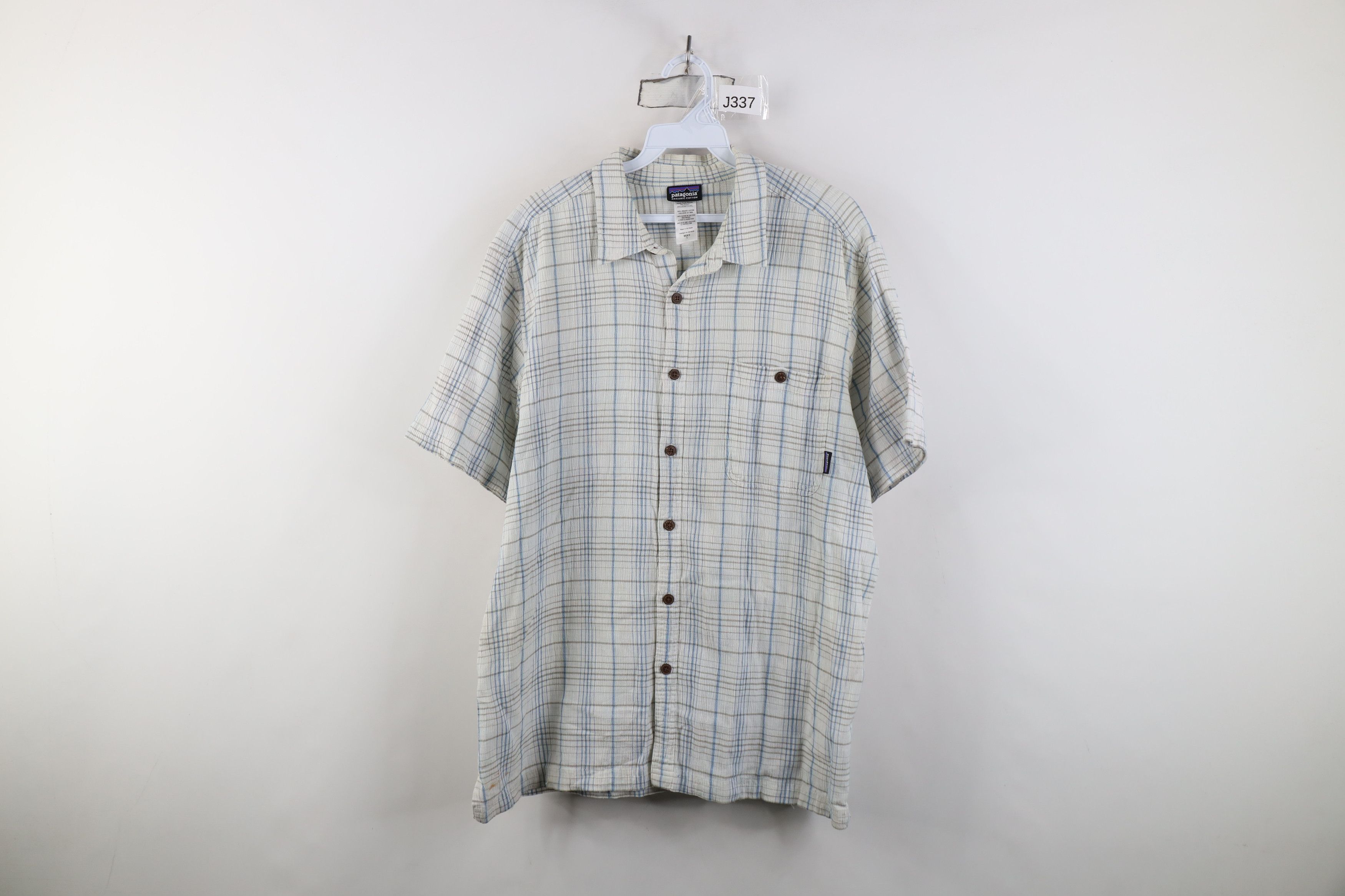 Patagonia Vintage Patagonia Lightweight Organic Cotton Button Shirt Size US L / EU 52-54 / 3 - 1 Thumbnail