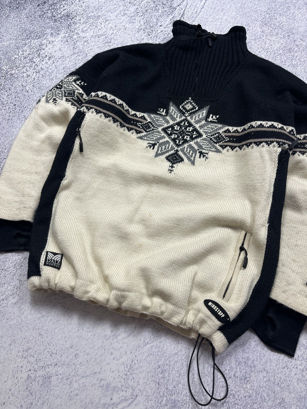 Dale Of Norway × Vintage Dale of Norway Storetind Windstopper Weatherproof Sweater Size US M / EU 48-50 / 2 - 5 Thumbnail