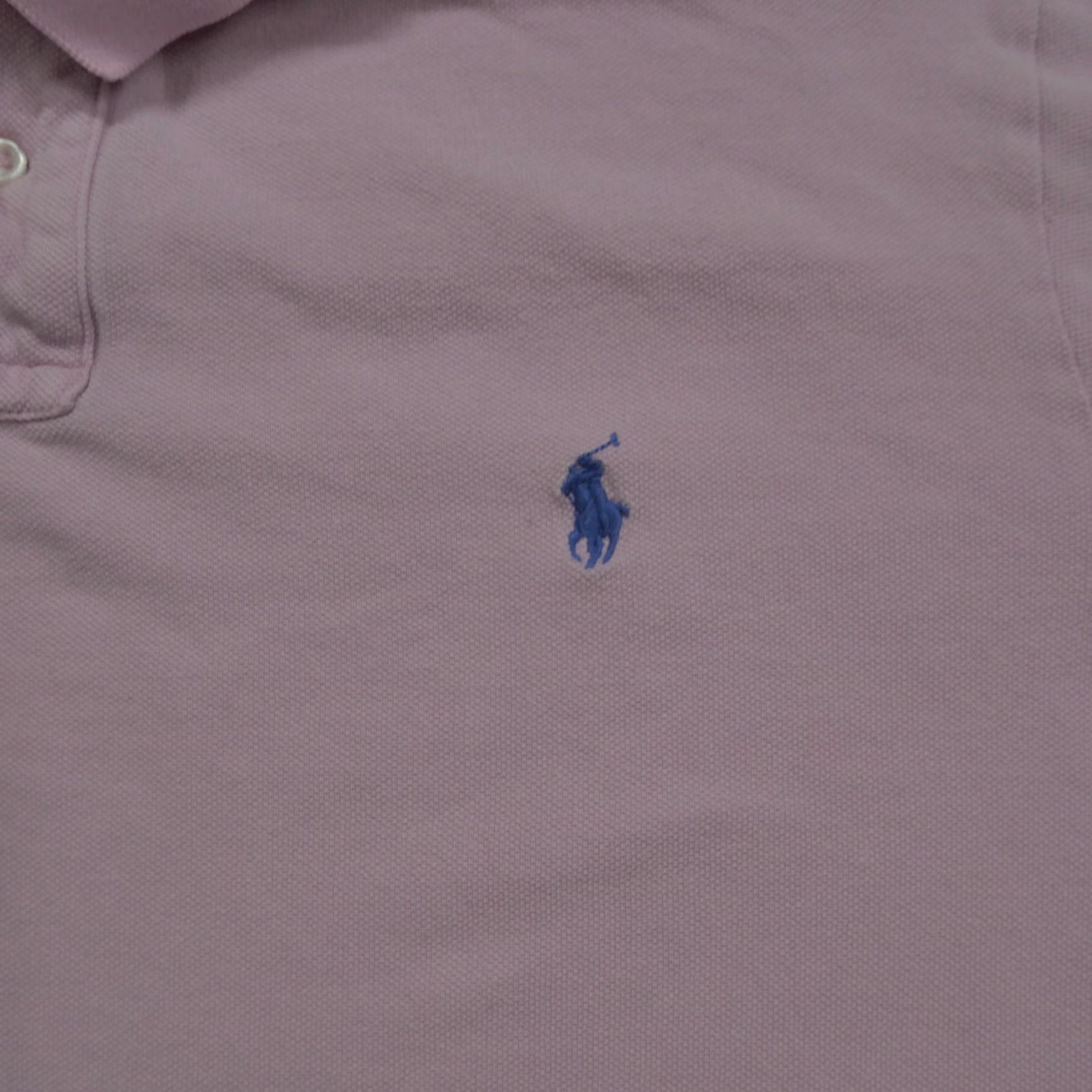 Ralph Lauren Ralph Lauren Shirt Polo Mens XL Pink Cotton Short Sleeve Collared Button Logo Classic Polo Size US XL / EU 56 / 4 - 2 Thumbnail