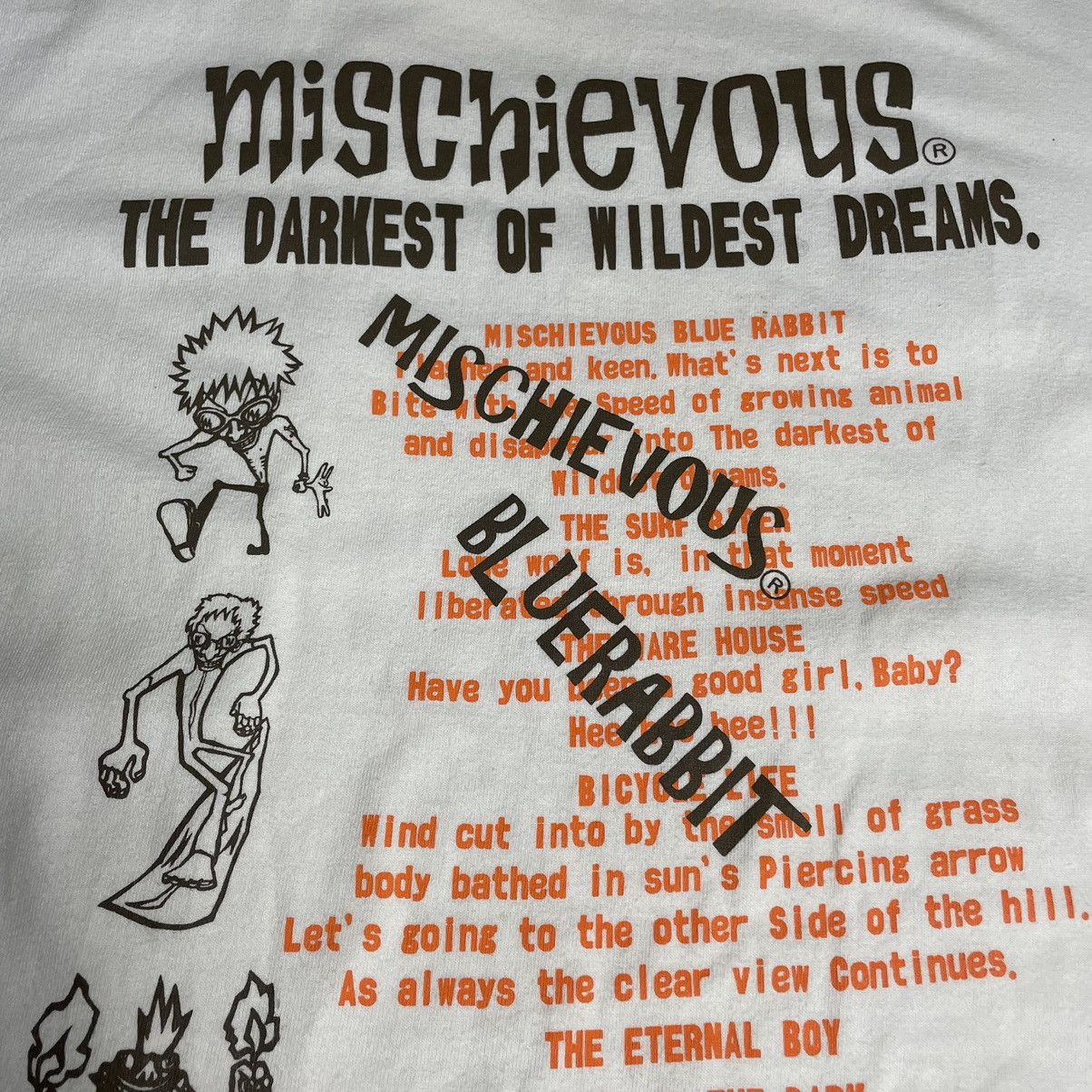 If Six Was Nine × Japanese Brand × Seditionaries 🇯🇵☠️ VINTAGE MISCHIEVOUS PUNK TSHIRT Size US L / EU 52-54 / 3 - 7 Thumbnail