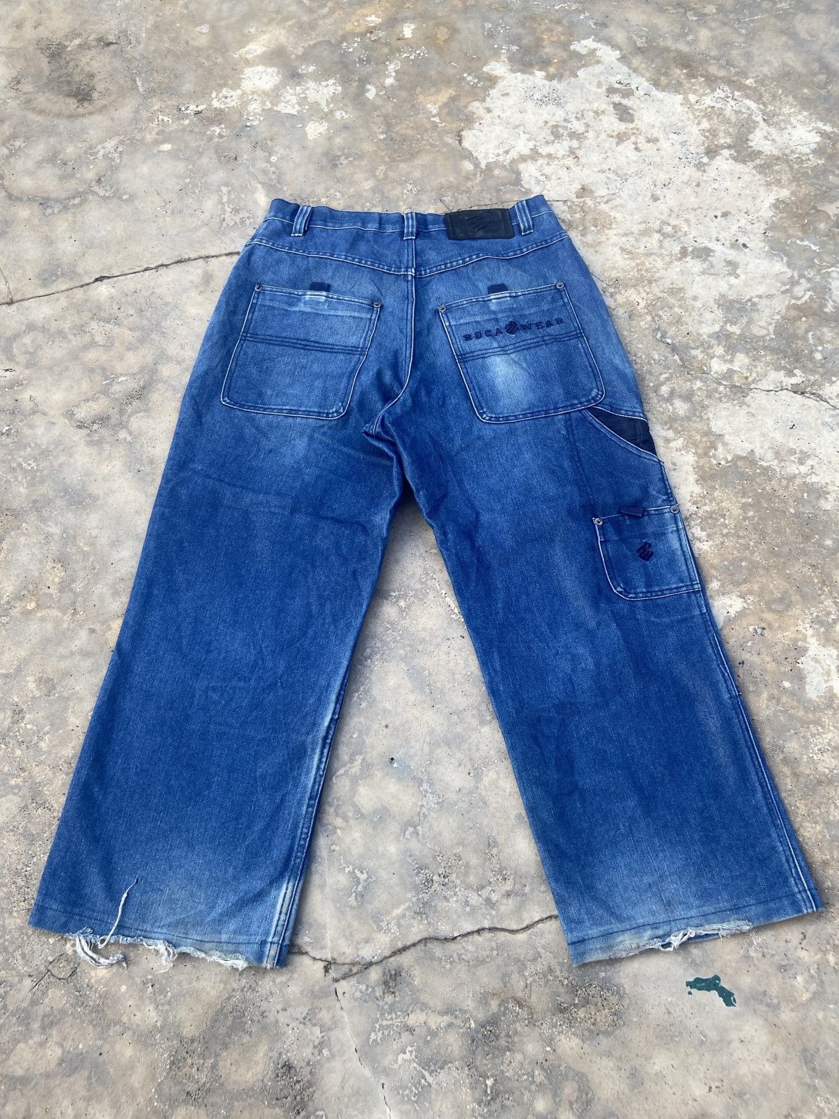 Rocawear RocaWear Baggy StyleDenim Pant Size US 33 - 2 Thumbnail