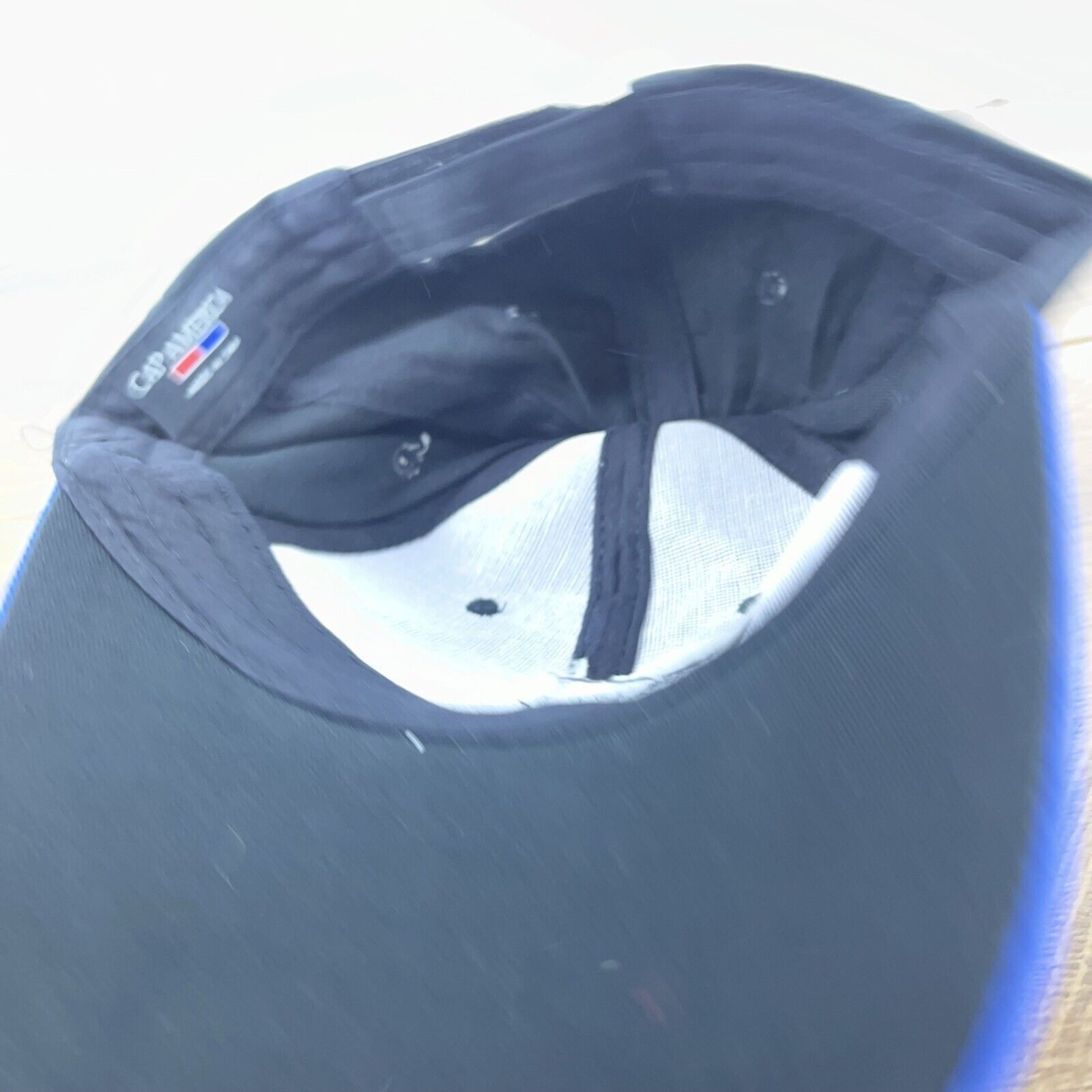 Other KVS Devils Hat Black Cap Blue Devils Hat Adjustable Hat Blac Size ONE SIZE - 11 Thumbnail