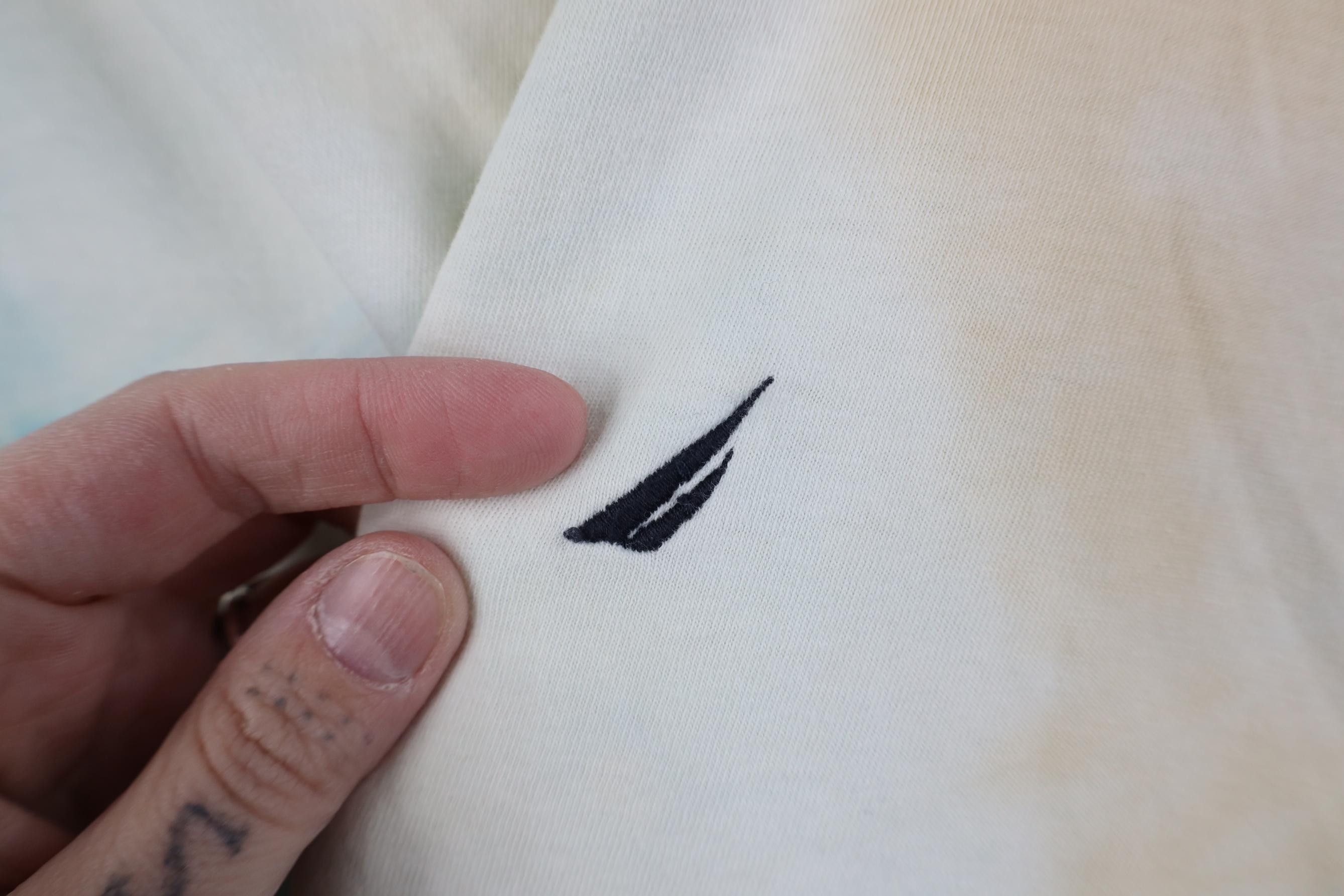 Nautica Vintage Y2K Nautica Acid Wash Sailboat T-Shirt Trippy Size US S / EU 44-46 / 1 - 4 Thumbnail