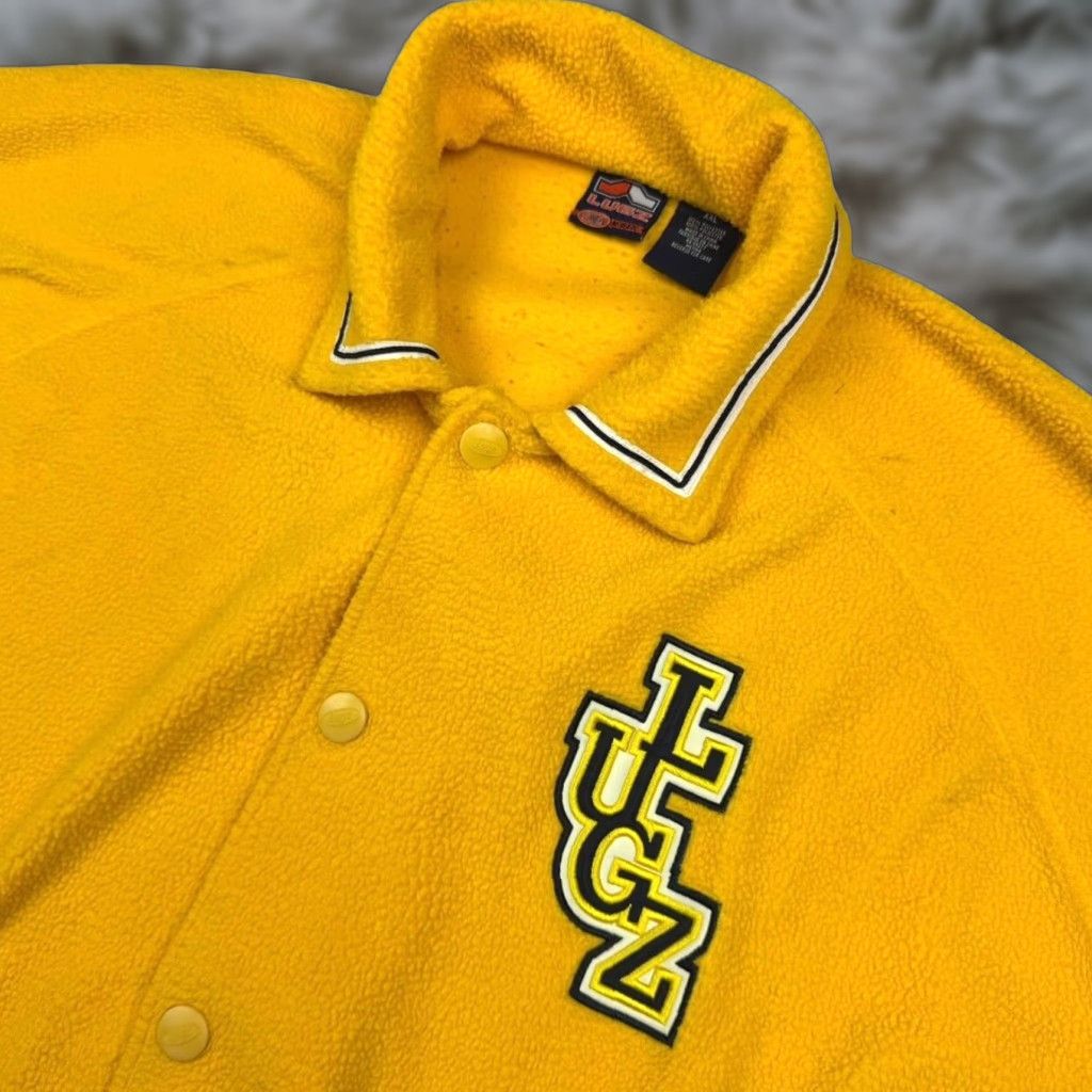 Lugz VINTAGE Lugz Jacket Men’s Deep Pile Polyester Fleece Gold 2XL Sleeve Size US XXL / EU 58 / 5 - 1 Thumbnail