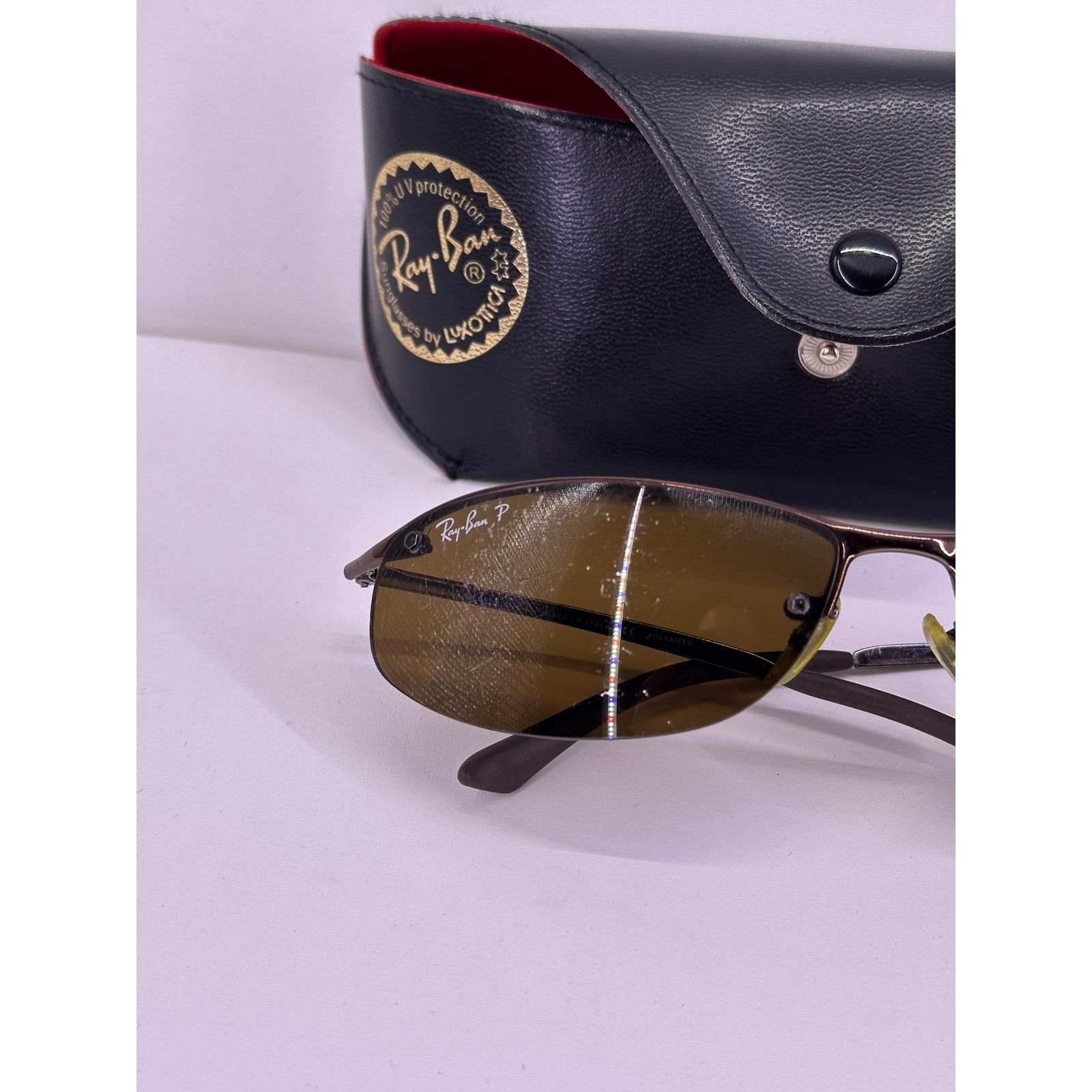 RayBan Ray Bans RB 3179 014/83 63/15 Polarized Gunmetal Size ONE SIZE - 2 Thumbnail