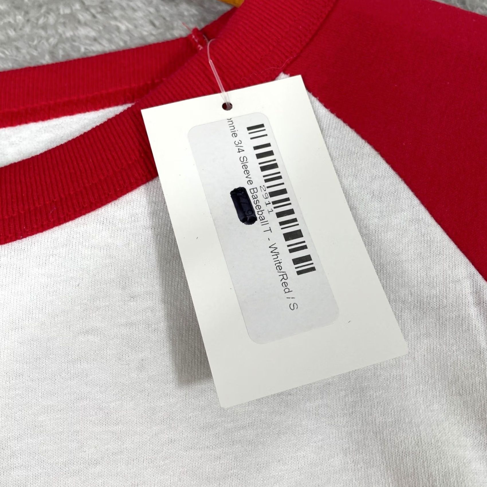 Champion Champion Wisconsin Badgers Shirt Mens Small White Red 3/4 Sleeve College Sconnie Size US S / EU 44-46 / 1 - 4 Thumbnail