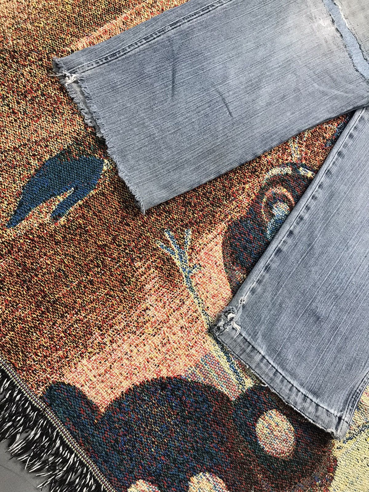 JNCO vintage Jnco dragon 🐉 embroidered damaged denim Size 28" / US 6 / IT 42 - 4 Thumbnail