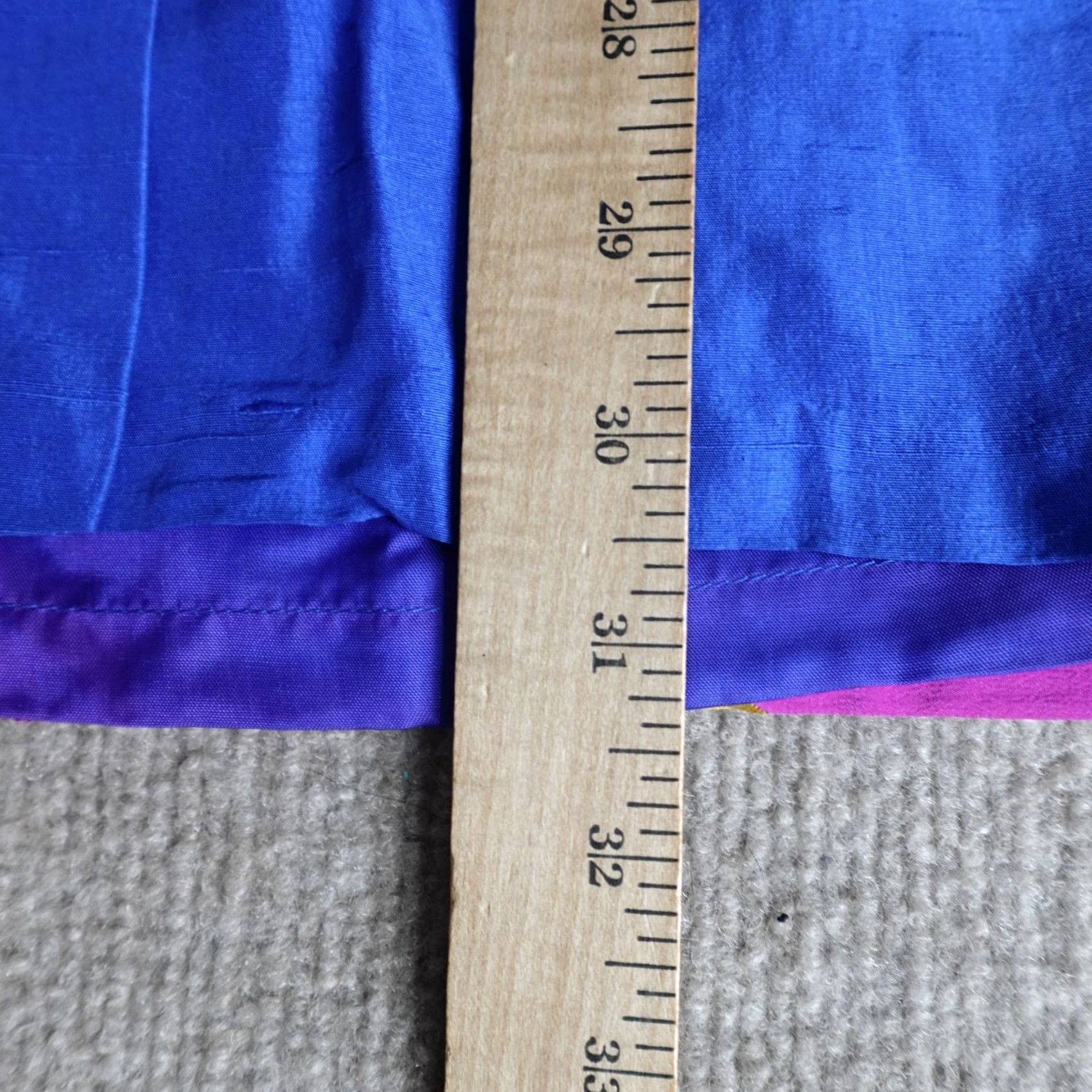 Vintage The Limited Womens Dress 8 Blue Floral 100% Silk Sheath Vintage Knee Length Dress Mens? Size M / US 6-8 / IT 42-44 - 4 Thumbnail