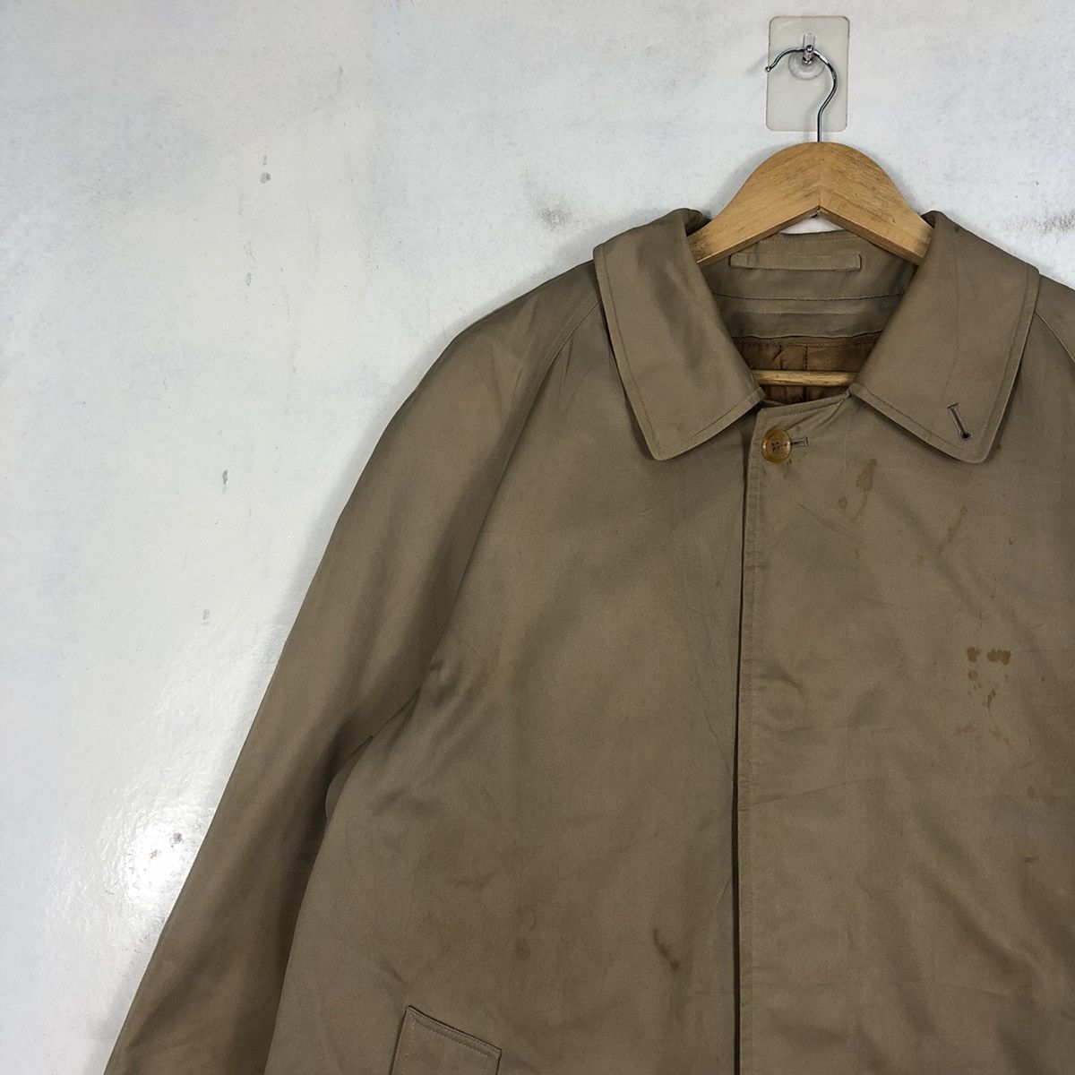 Burberry VINTAGE BURBERRYS NOVA CHECK TRENCH JACKET Size US M / EU 48-50 / 2 - 8 Thumbnail