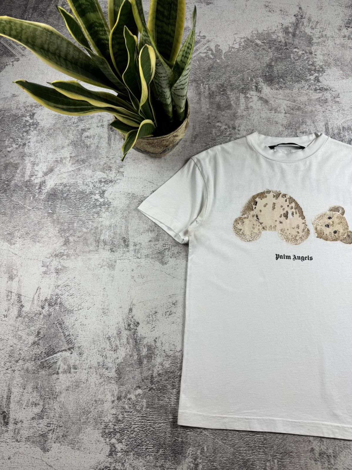 Palm Angels Palm Angles Kill Teddy Bear Print Authentic White Men’s Small T Shirt Tee Jersey Size US S / EU 44-46 / 1 - 3 Thumbnail