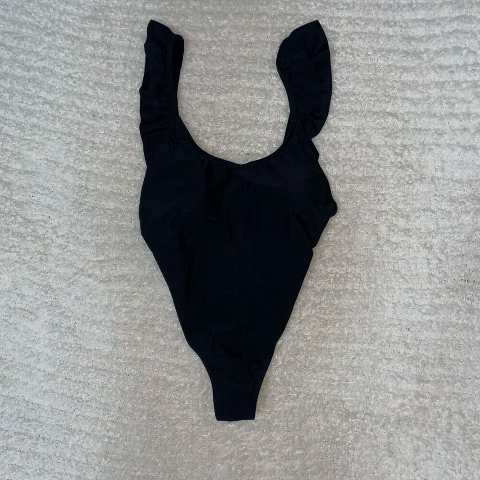 Other One-Piece Frill Strap Black Bathing Suit | Size S Size S / US 4 / IT 40 - 3 Thumbnail