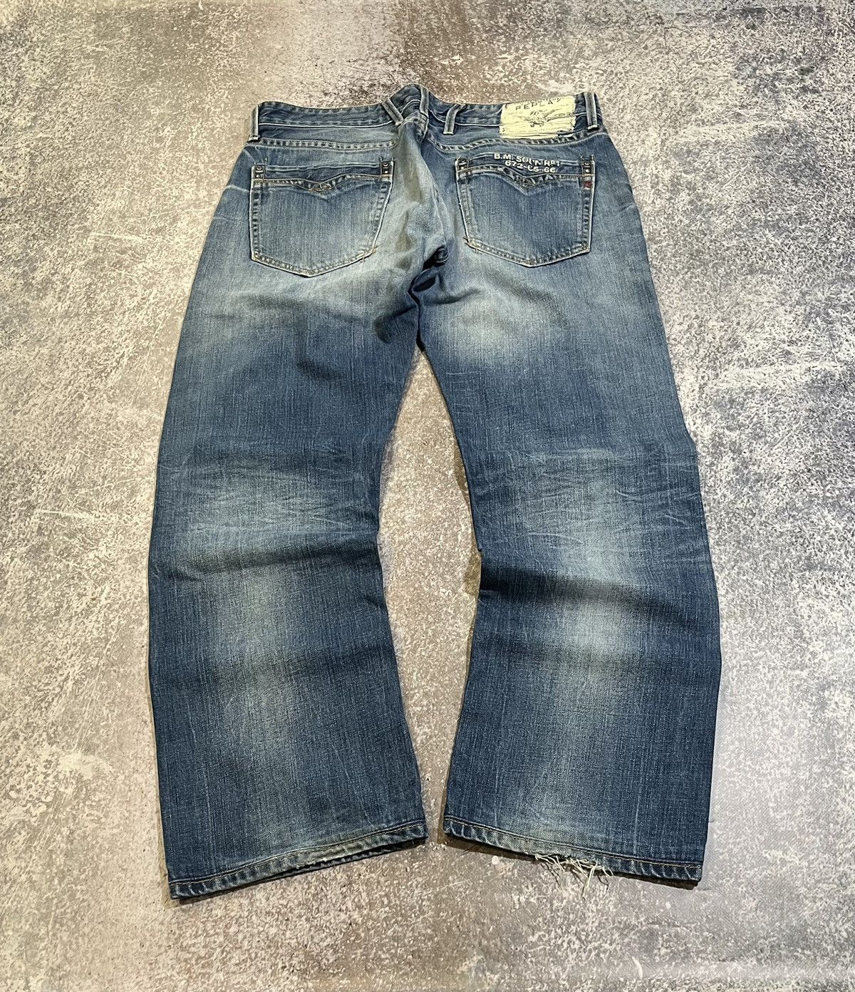 Replay hysteric glamour style y2k LGB Japanese denim Jeans