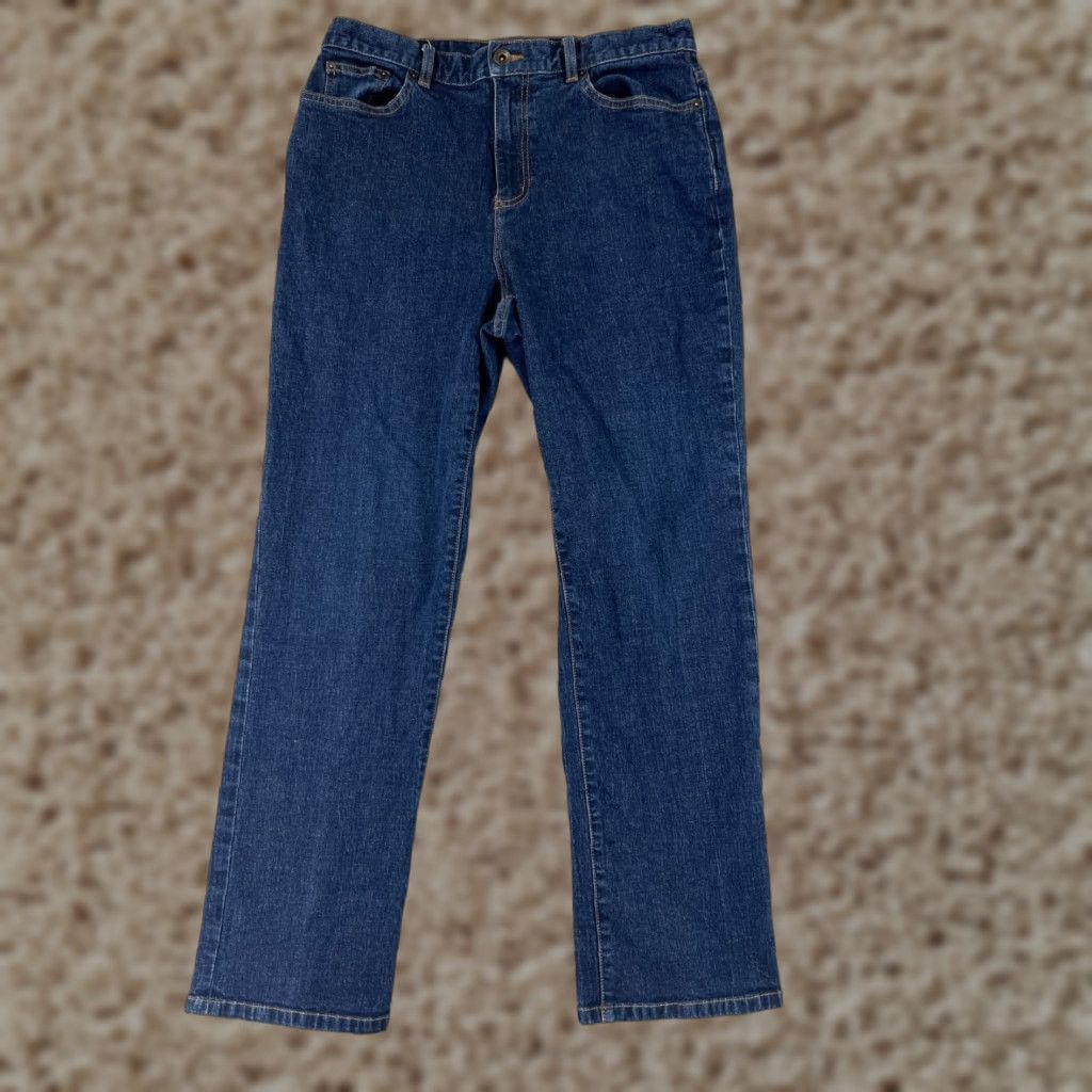 Ralph Lauren VINTAGE Ralph Lauren Jeans Women 10 Denim Straight 29x28 Blue - Classic USA Fit Mens? Size 32" / US 10 / IT 46 - 1 Thumbnail