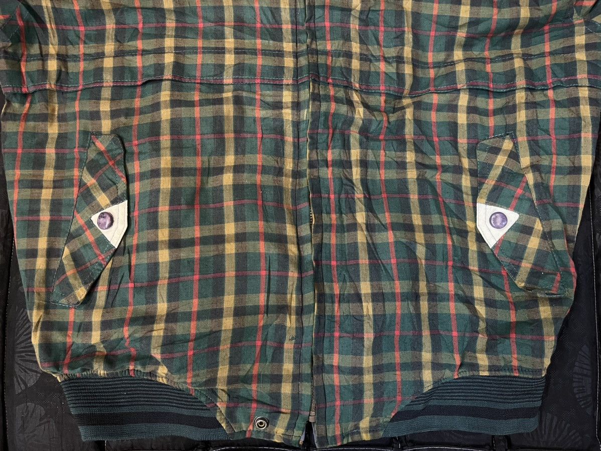Fila Vintage FILA reversible plaid bomber jacket Size US L / EU 52-54 / 3 - 9 Thumbnail