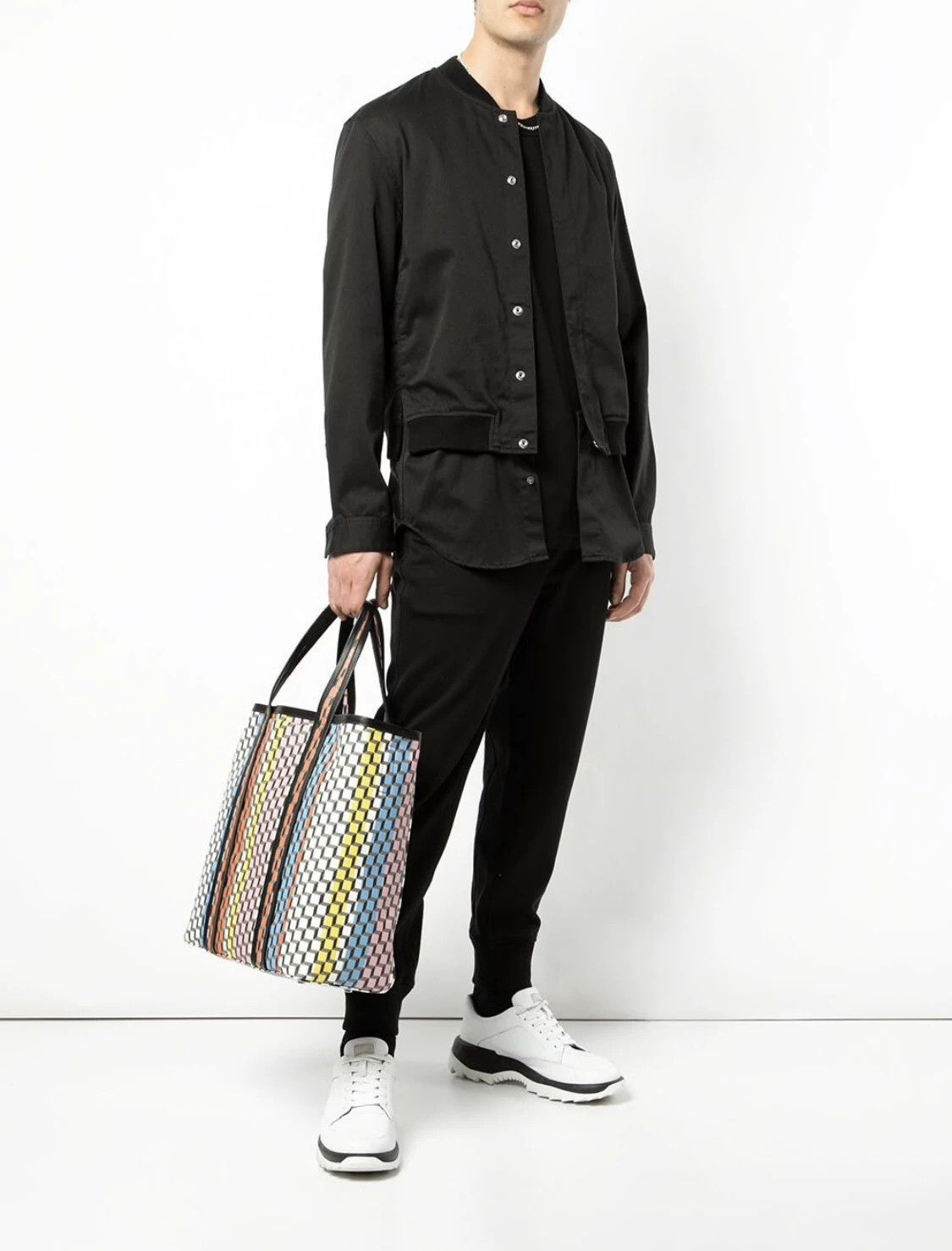 3.1 Phillip Lim 3.1 Phillip Lim Black Shirttail Bomber Size US M / EU 48-50 / 2 - 1 Thumbnail