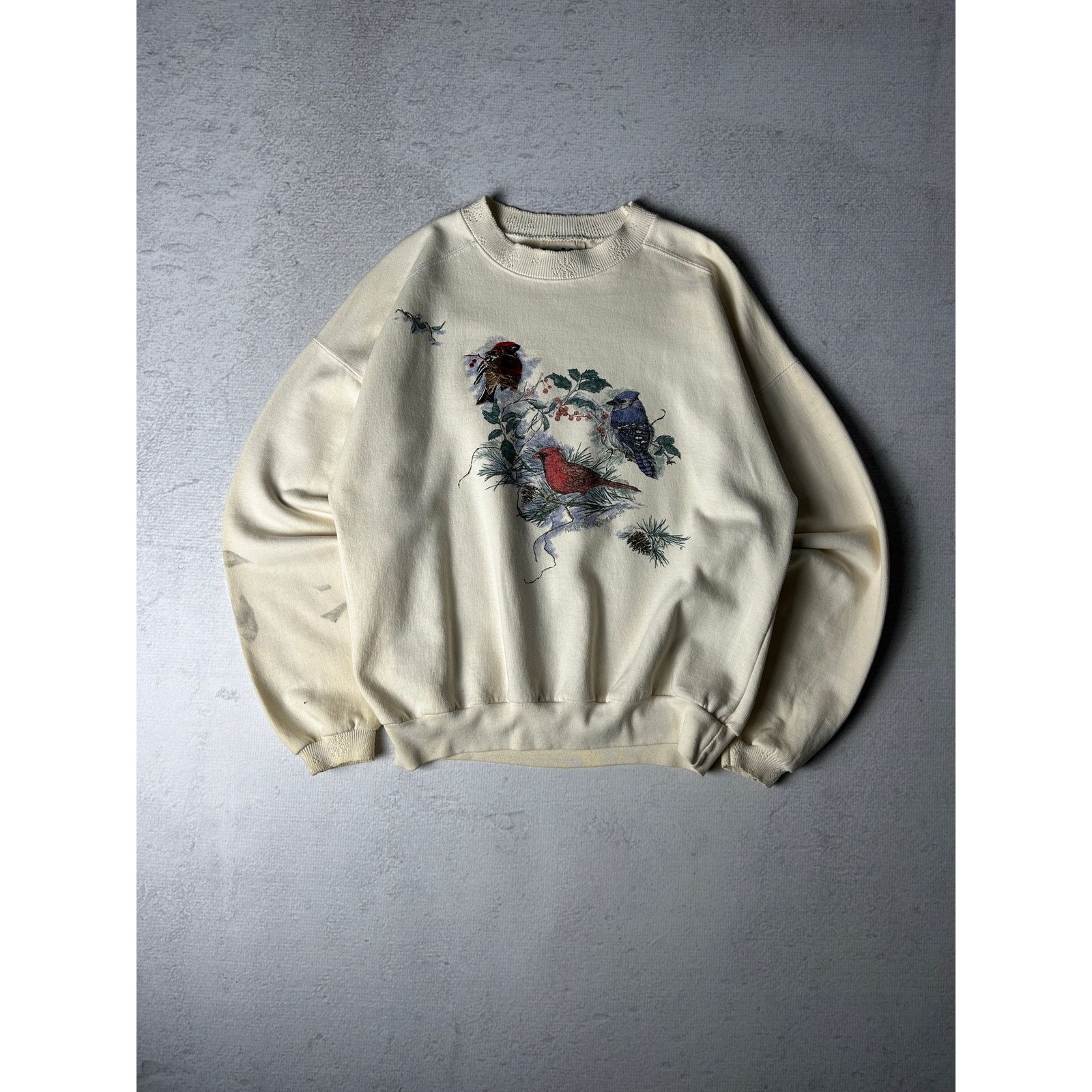The Unbranded Brand Vintage Birds Crewneck Sweatshirt - Women's Medium Size M / US 6-8 / IT 42-44 - 1 Thumbnail