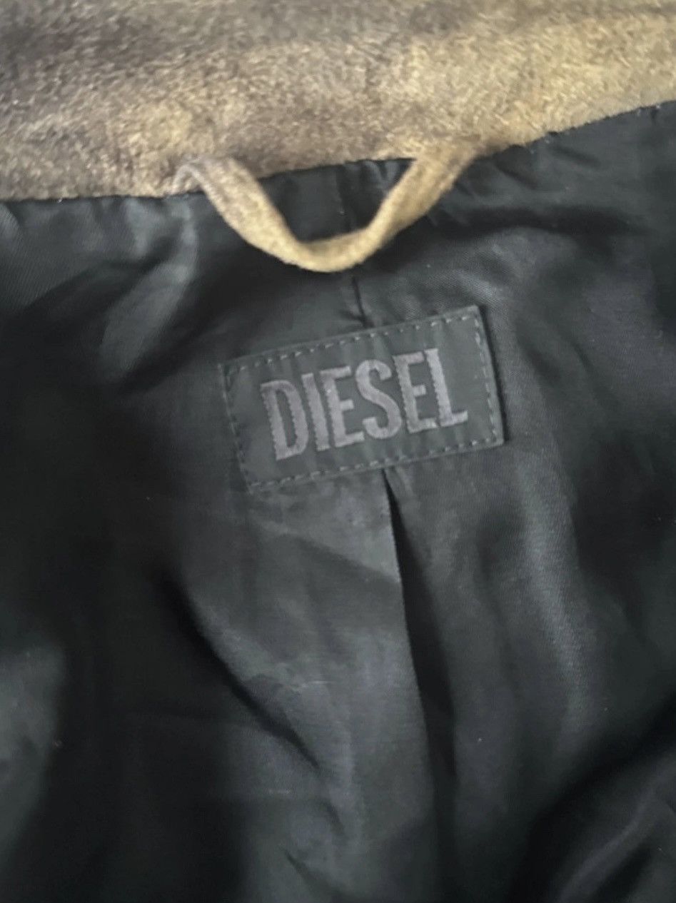 Diesel Diesel Sheep Skin Leather Biker Jacket Size S / US 4 / IT 40 - 11 Thumbnail