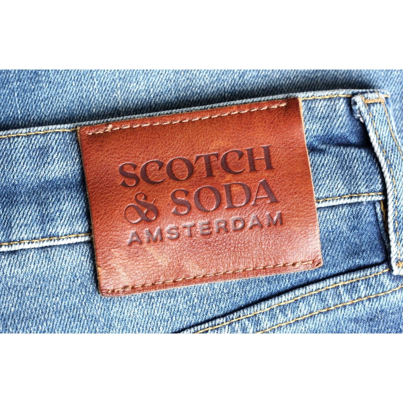 Scotch & Soda SCOTCH & SODA RALSTON Slim Fit Stretch Jeans Men Size W30 L32 DZ8221 Size US 30 / EU 46 - 4 Thumbnail