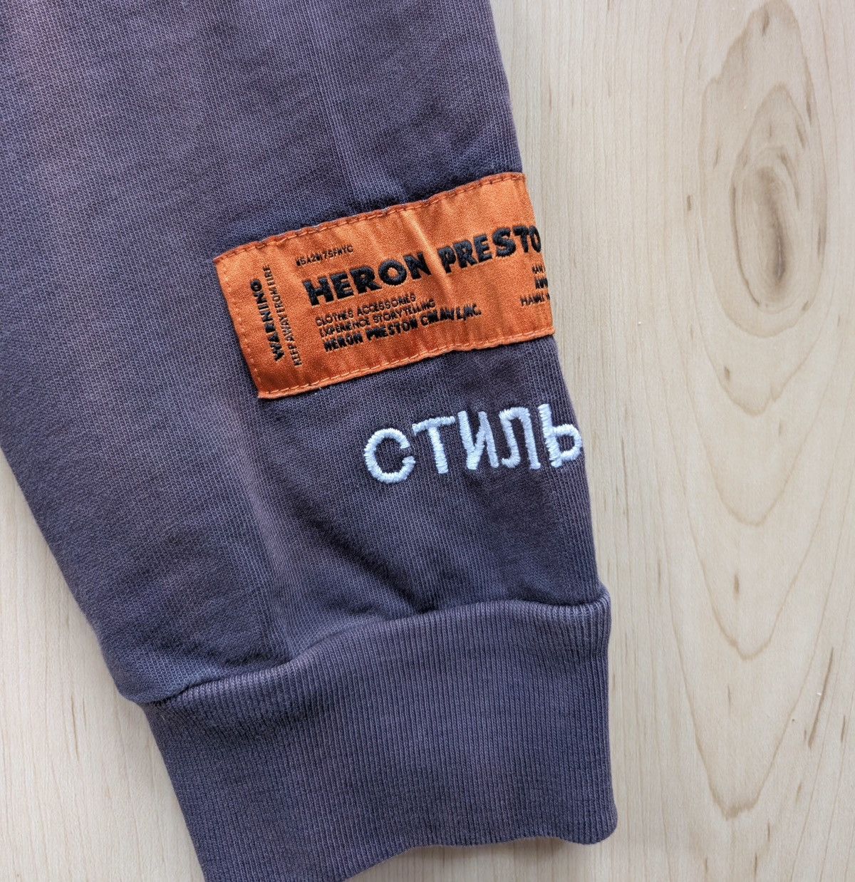 Heron Preston Heron Preston Long Sleeve CTNMB Jersone Tee Size US XL / EU 56 / 4 - 4 Thumbnail