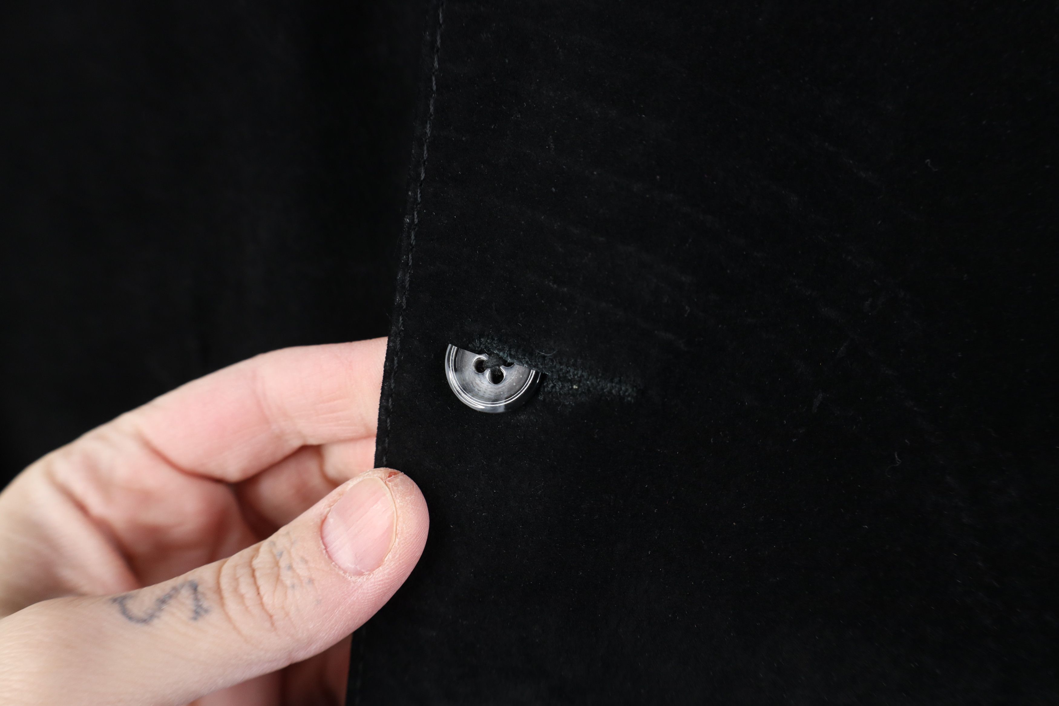 Vintage Vintage 90s Scully Suede Leather Western Vest Jacket Black Size US XXL / EU 58 / 5 - 4 Thumbnail