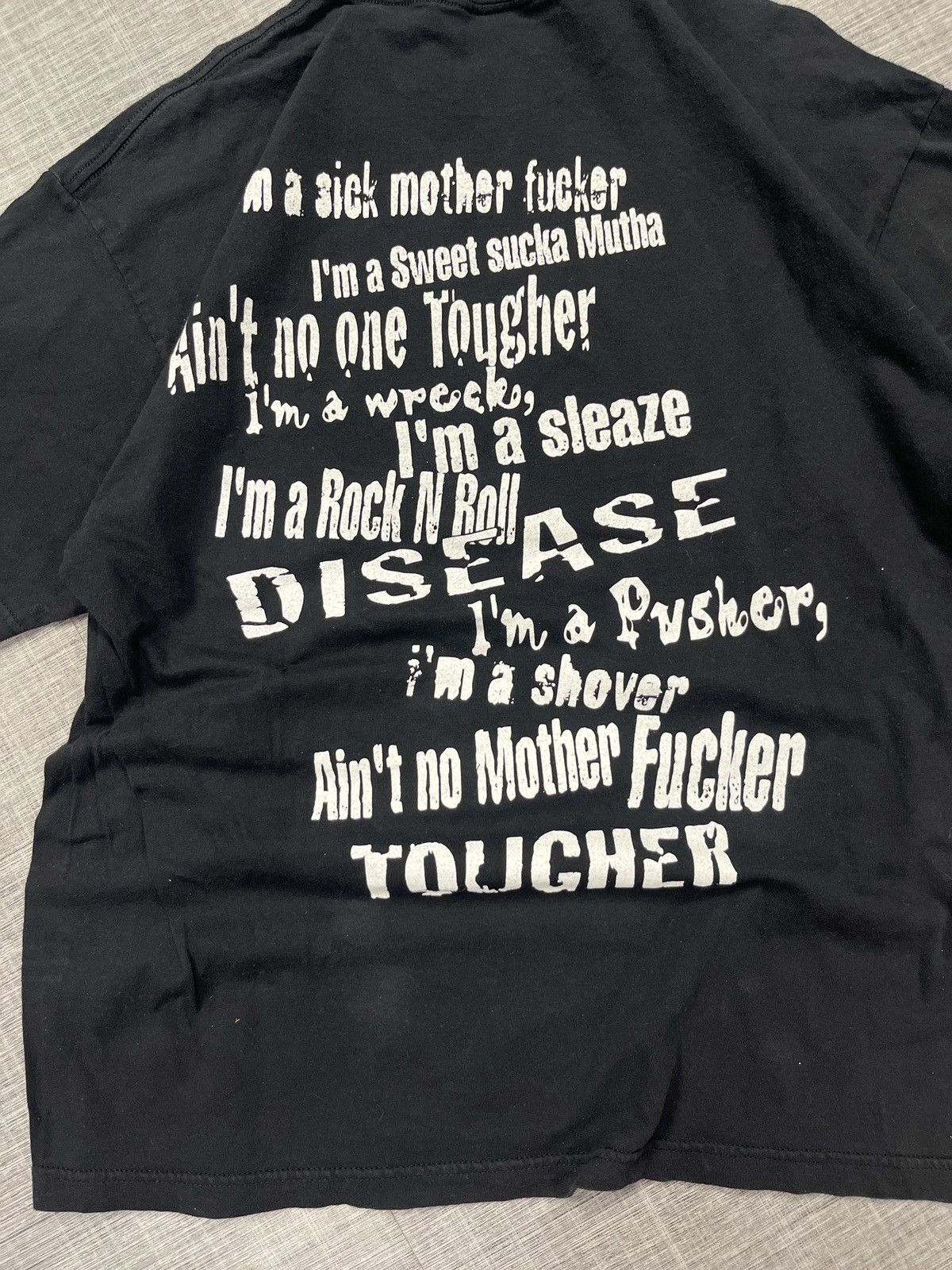 Band Tees × Brockum × Vintage VTG 1999 Mötley Crüe I’m a Sick Mother F*cker Size US XL / EU 56 / 4 - 6 Thumbnail