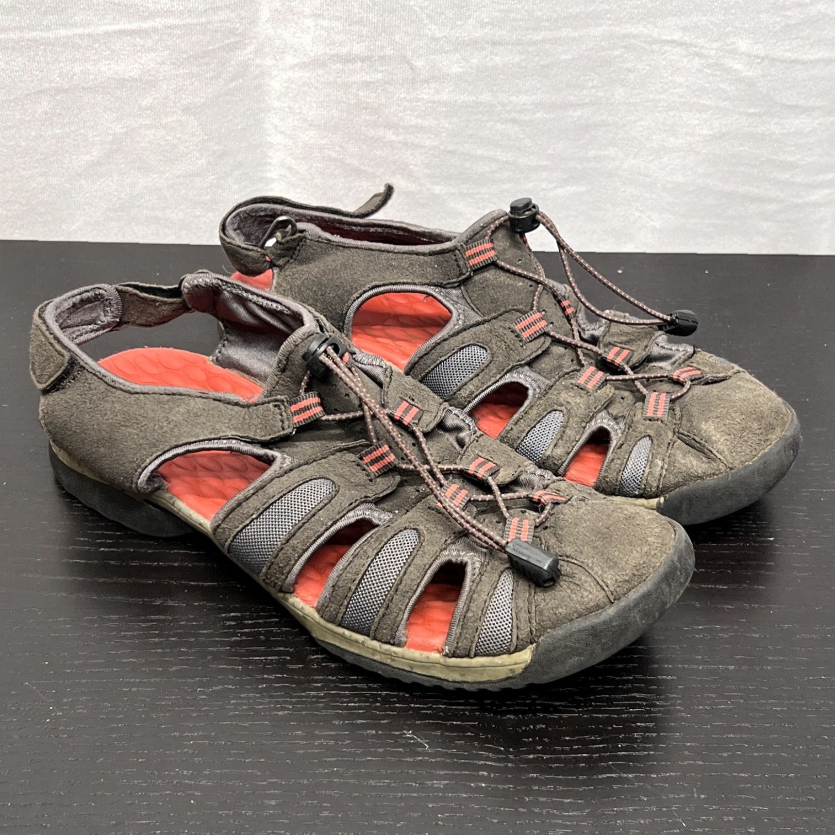 Clarks Clarks Sandal Fisherman 13291 Women’s Size 9M M Leather Outdoor Adjustable Breathable Comfort Size US 4 / IT 34 - 2 Thumbnail