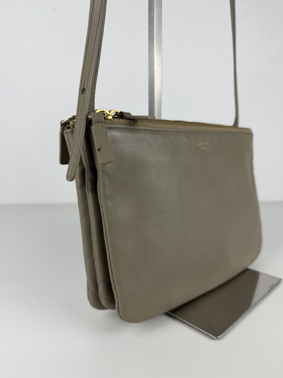Celine Celine trio leather shoulder/ crossbody bag Size ONE SIZE - 11 Thumbnail