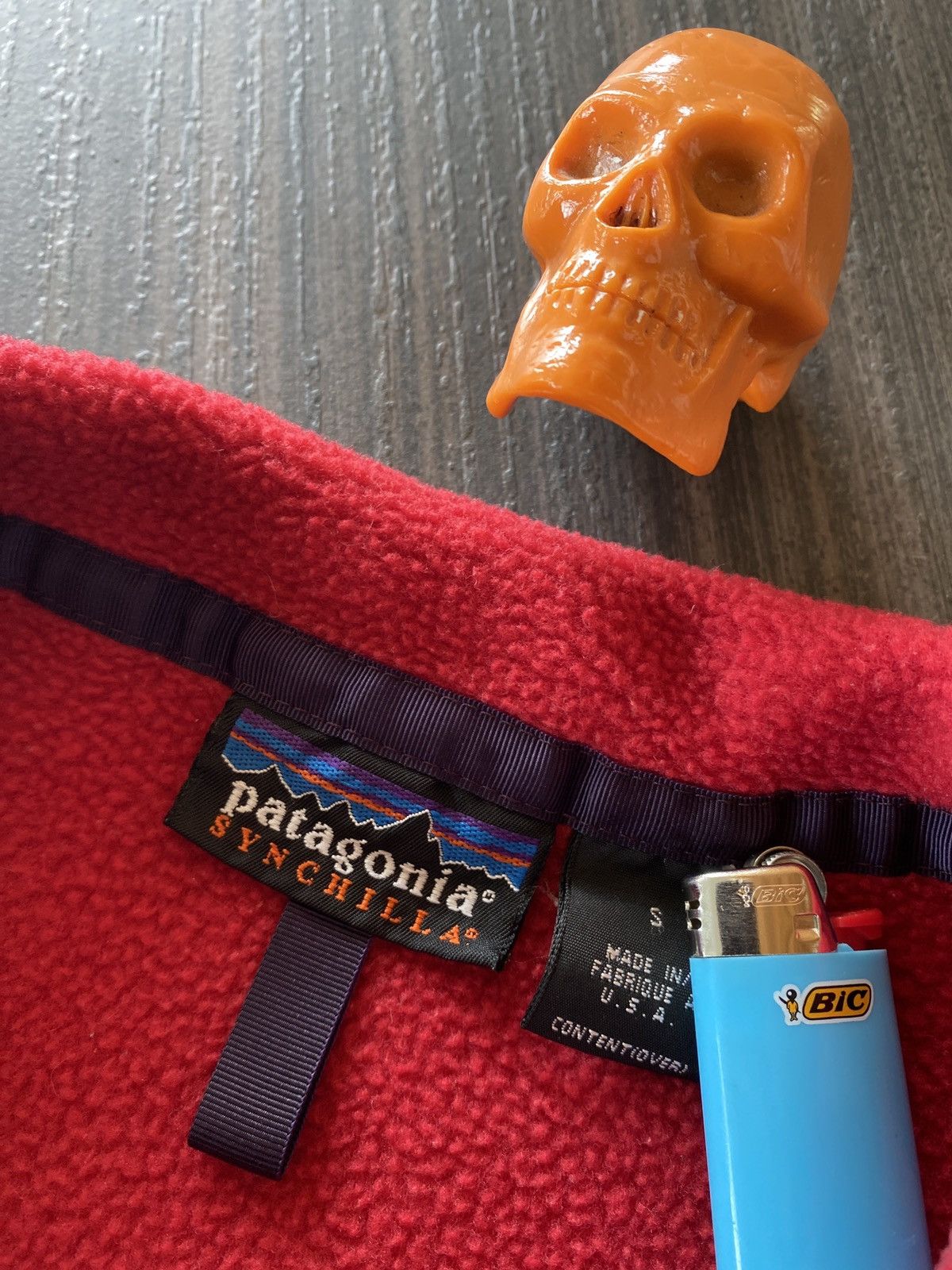 Patagonia 90s Patagonia red synchilla fleece S Size US S / EU 44-46 / 1 - 3 Thumbnail