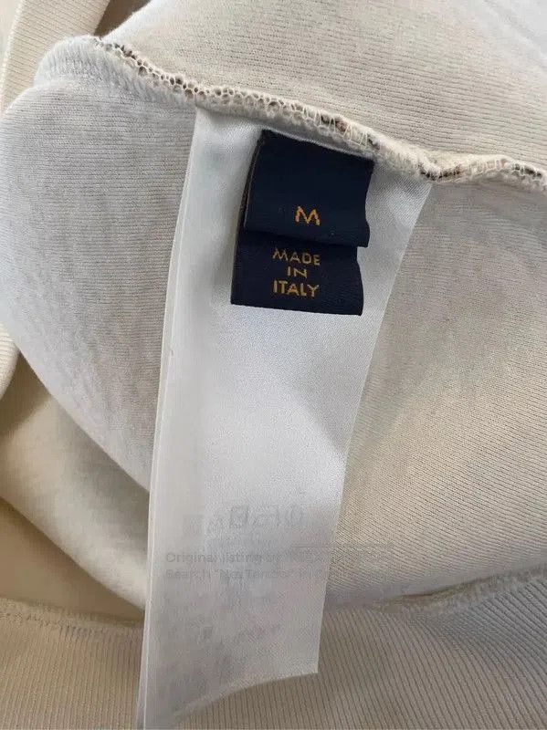 Louis Vuitton Louis Vuitton White Cotton Men's Knit Sweater . Size US M / EU 48-50 / 2 - 4 Thumbnail